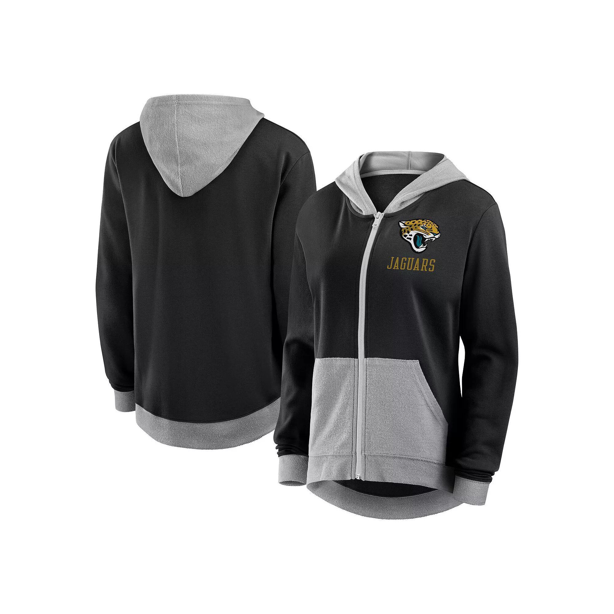 Women's  Brown Cleveland Browns Hit It French Terry Full-Zip Hoodie, Size: 3XL Product Image