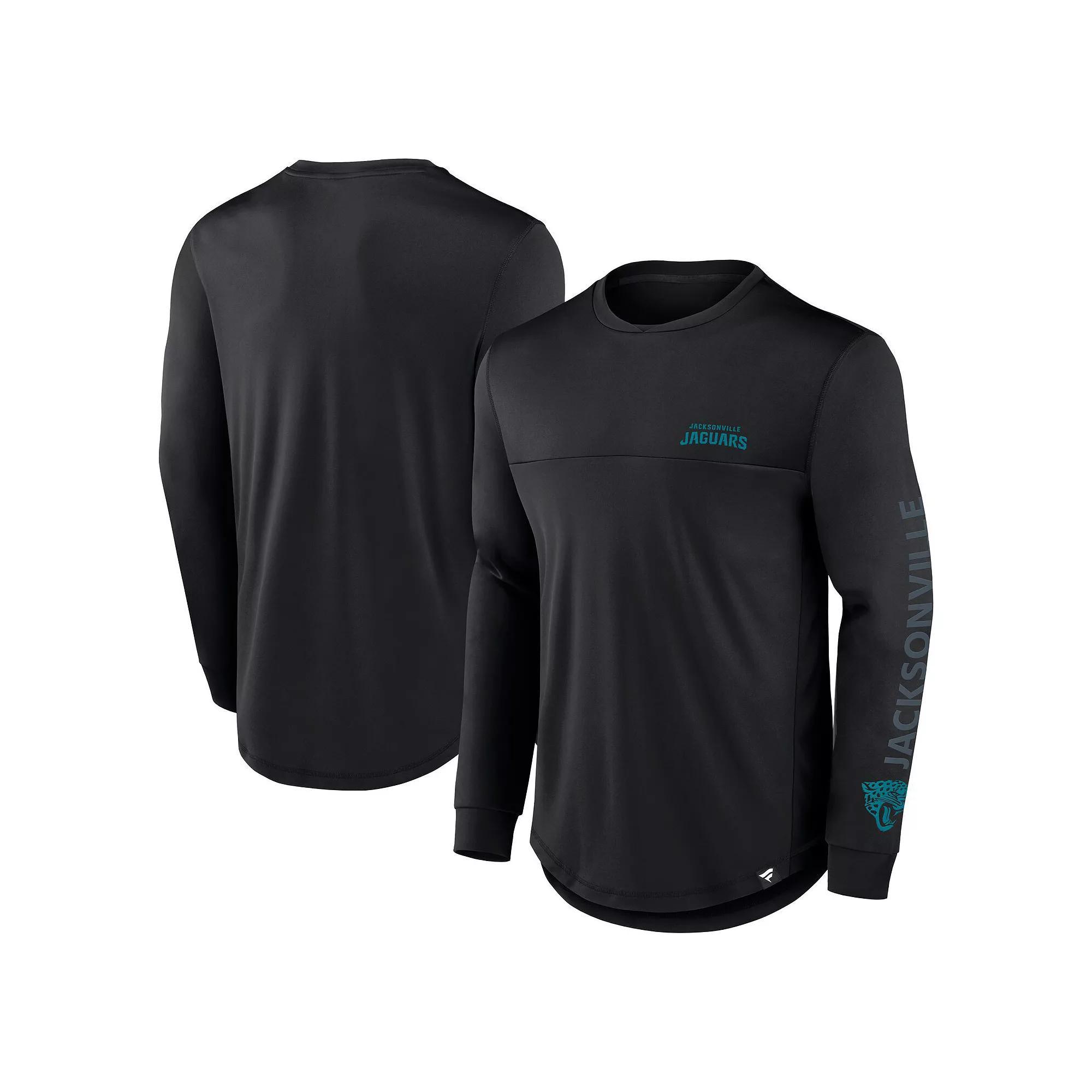 Men's Fanatics Black Jacksonville Jaguars Blackout Long Sleeve T-Shirt, Size: XL Product Image