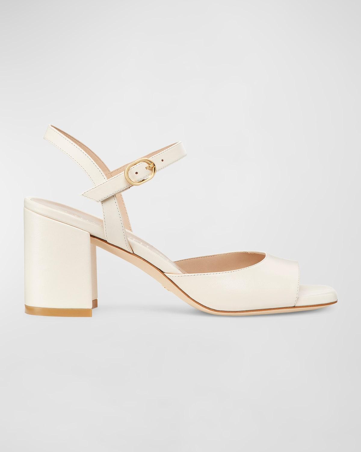 Womens Tia 75MM Leather Sandals Product Image