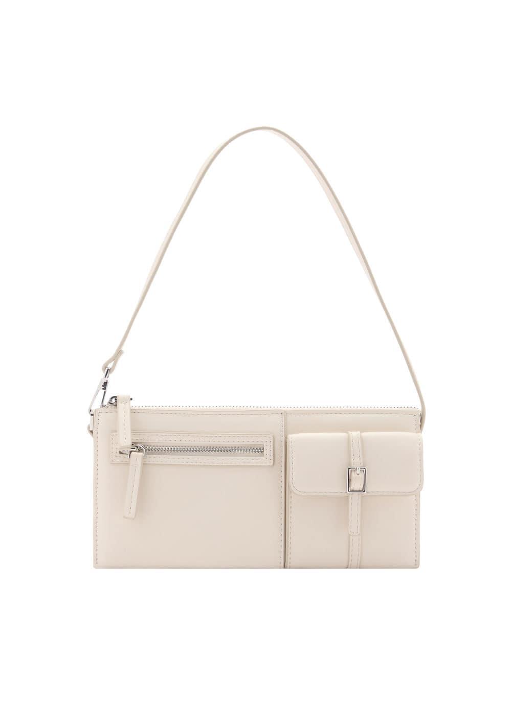 Shoulder bag with pockets - Women | MANGO USA Product Image