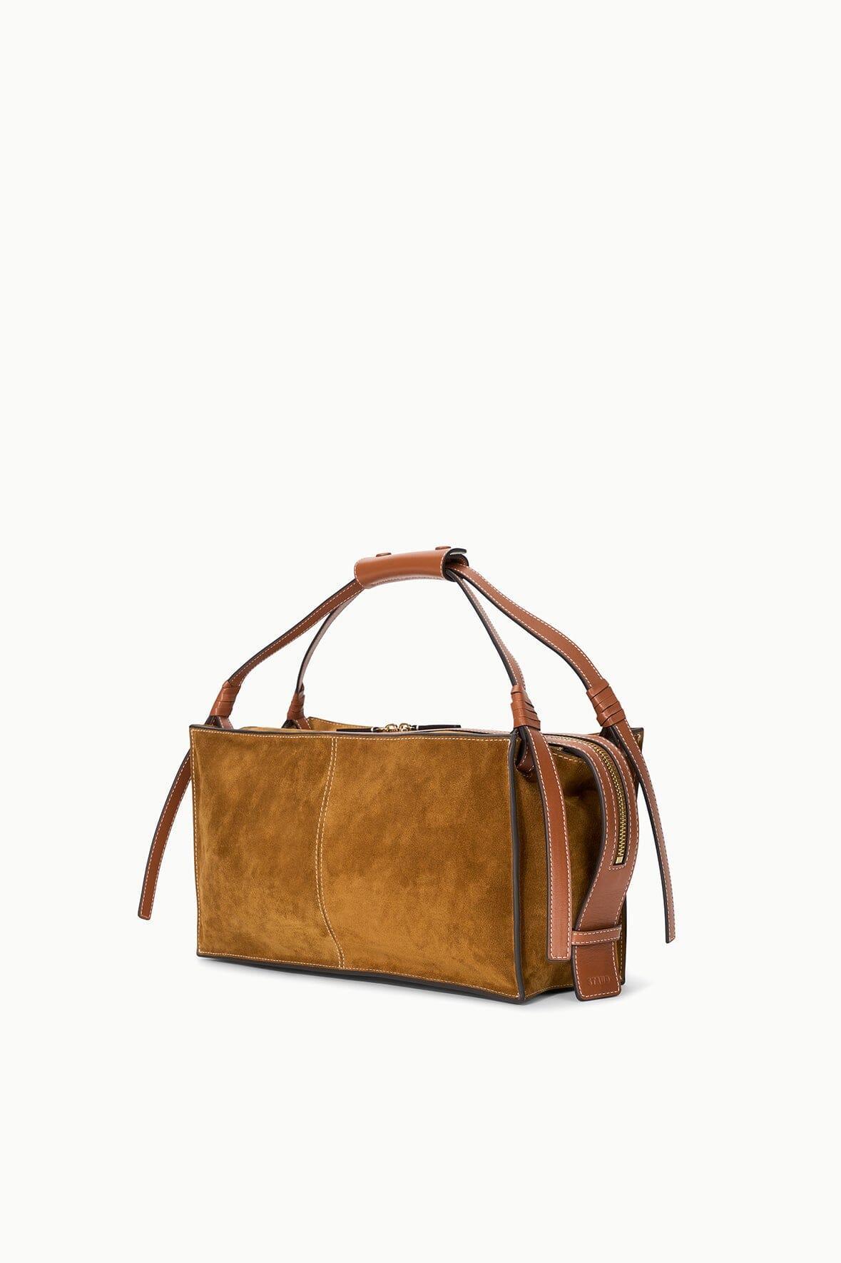 HAROLD BAG | TAN SUEDE Product Image