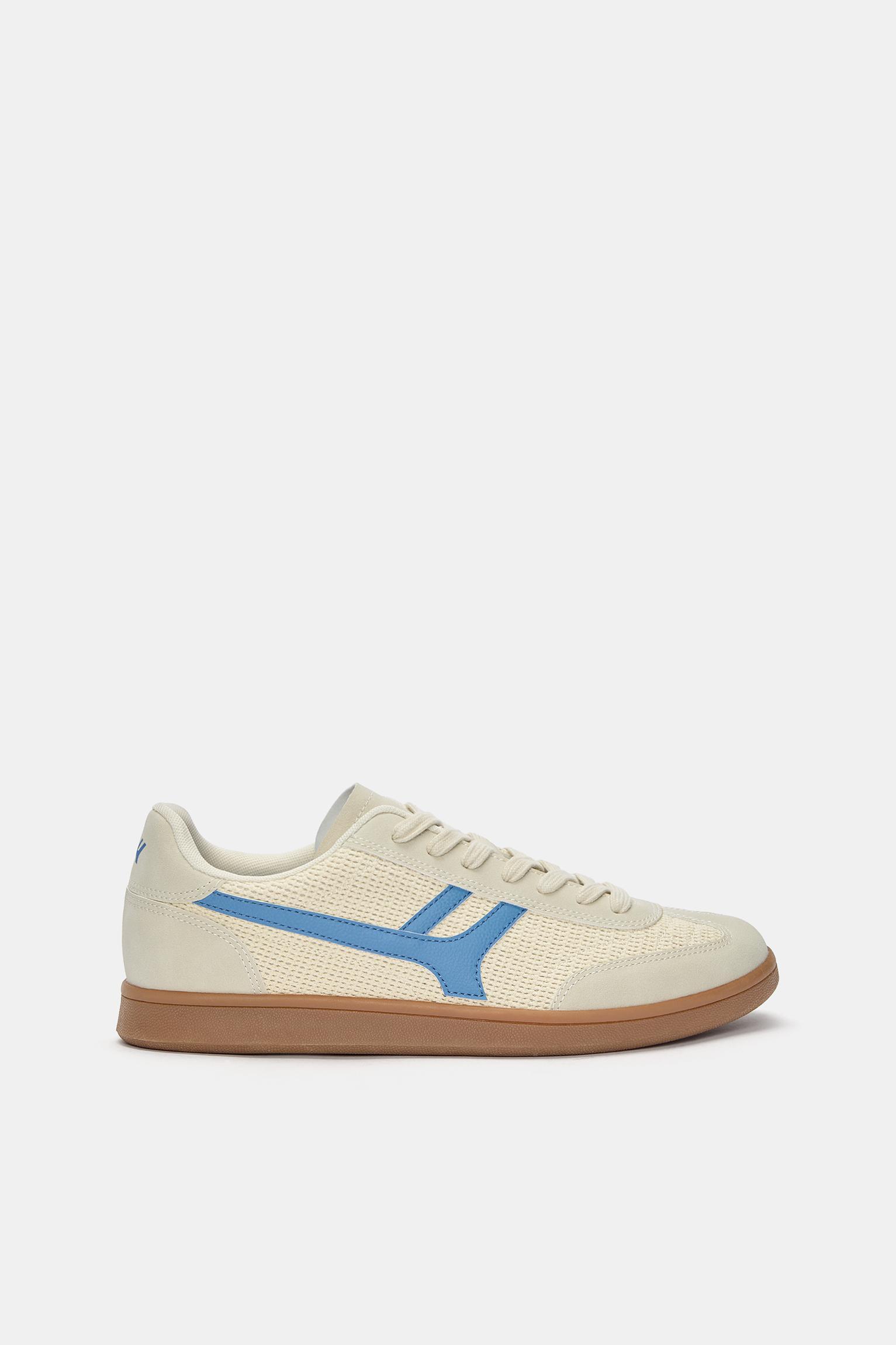 Retro fabric sneakers Product Image