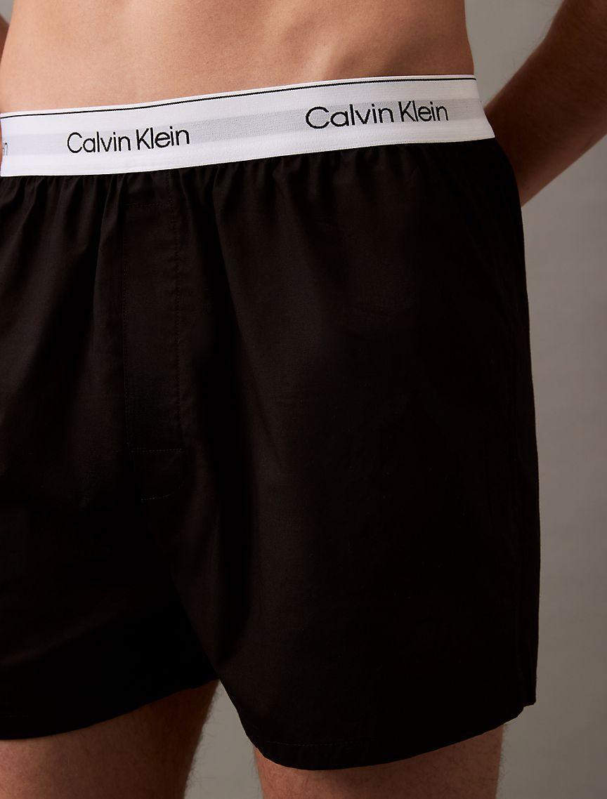 Calvin Klein Men's Icon Cotton Stretch 3-Pack Slim Boxer - Multi - L Product Image