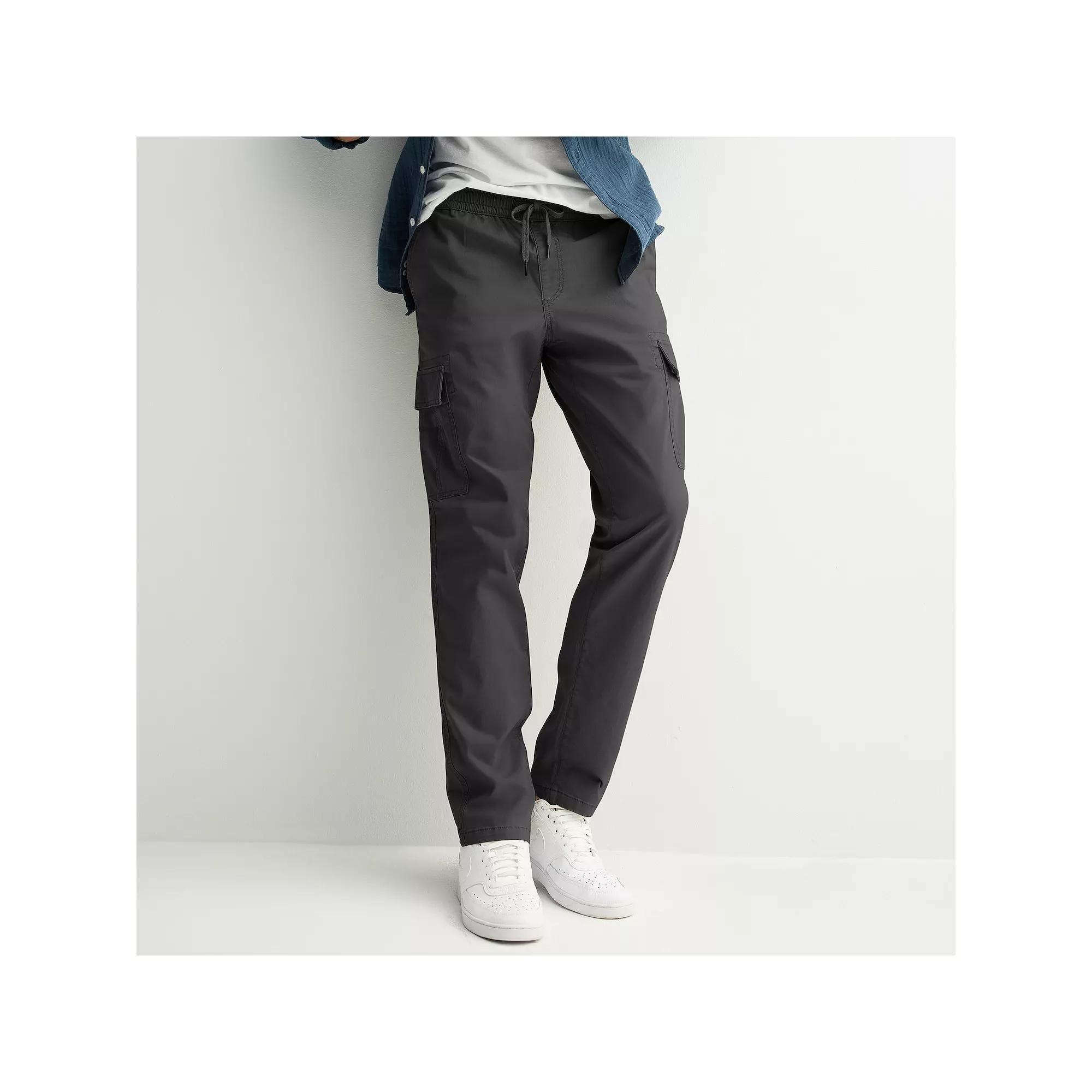 Men's Sonoma Goods For Life® Pull-on Cargo Pants, Size: XL, Black Luxe Product Image