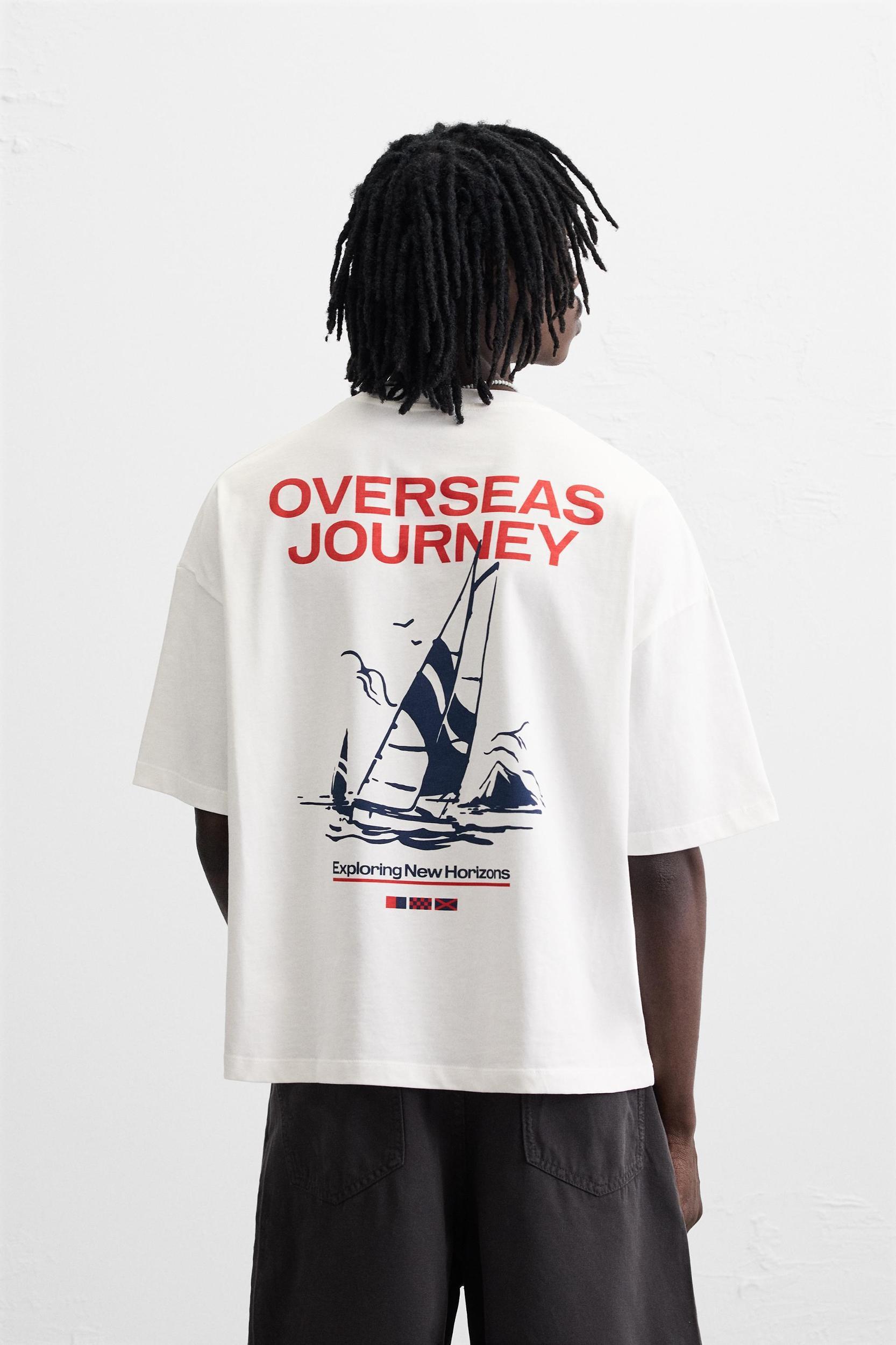 NAUTICAL PRINT T-SHIRT Product Image