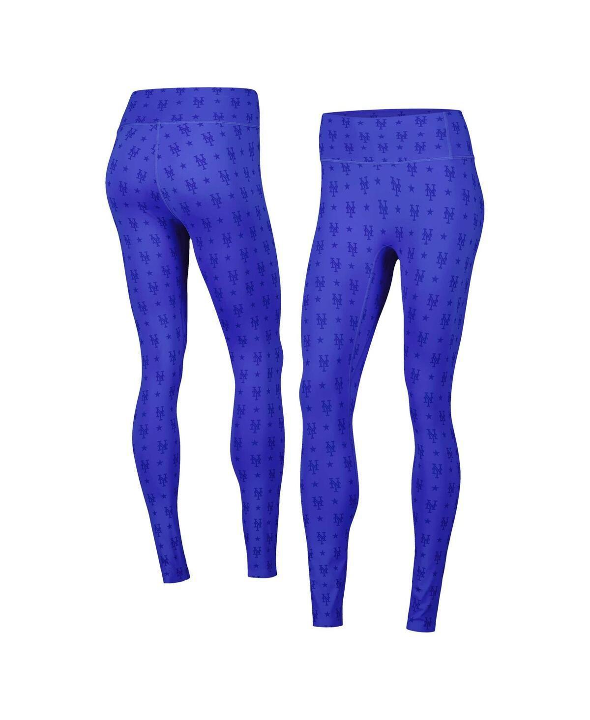 Women's Terez Royal New York Mets Tonal Leggings, Size: XL, Blue Product Image