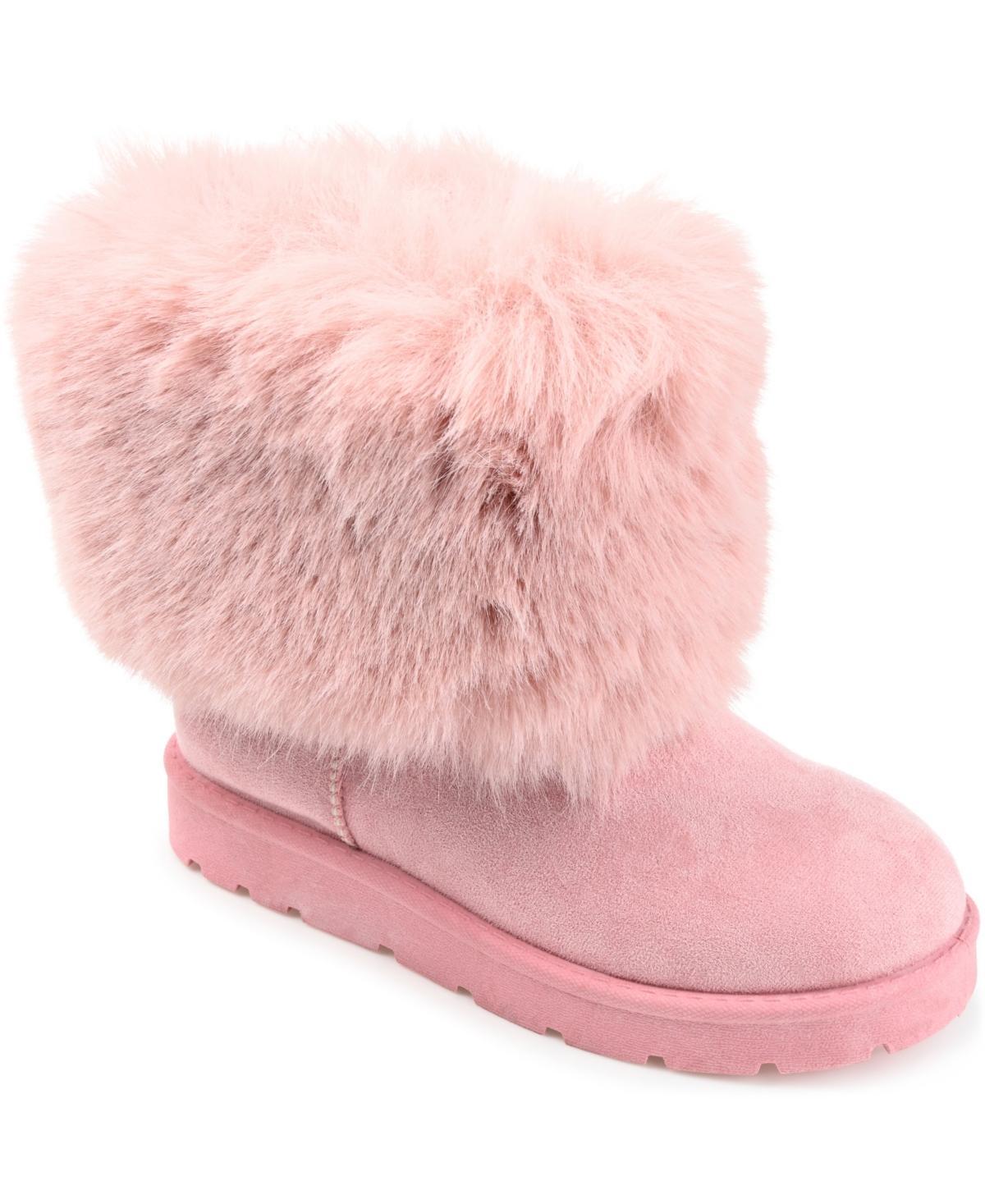 Journee Shanay Tru Comfort Foam Womens Faux-Fur Winter Boots Product Image