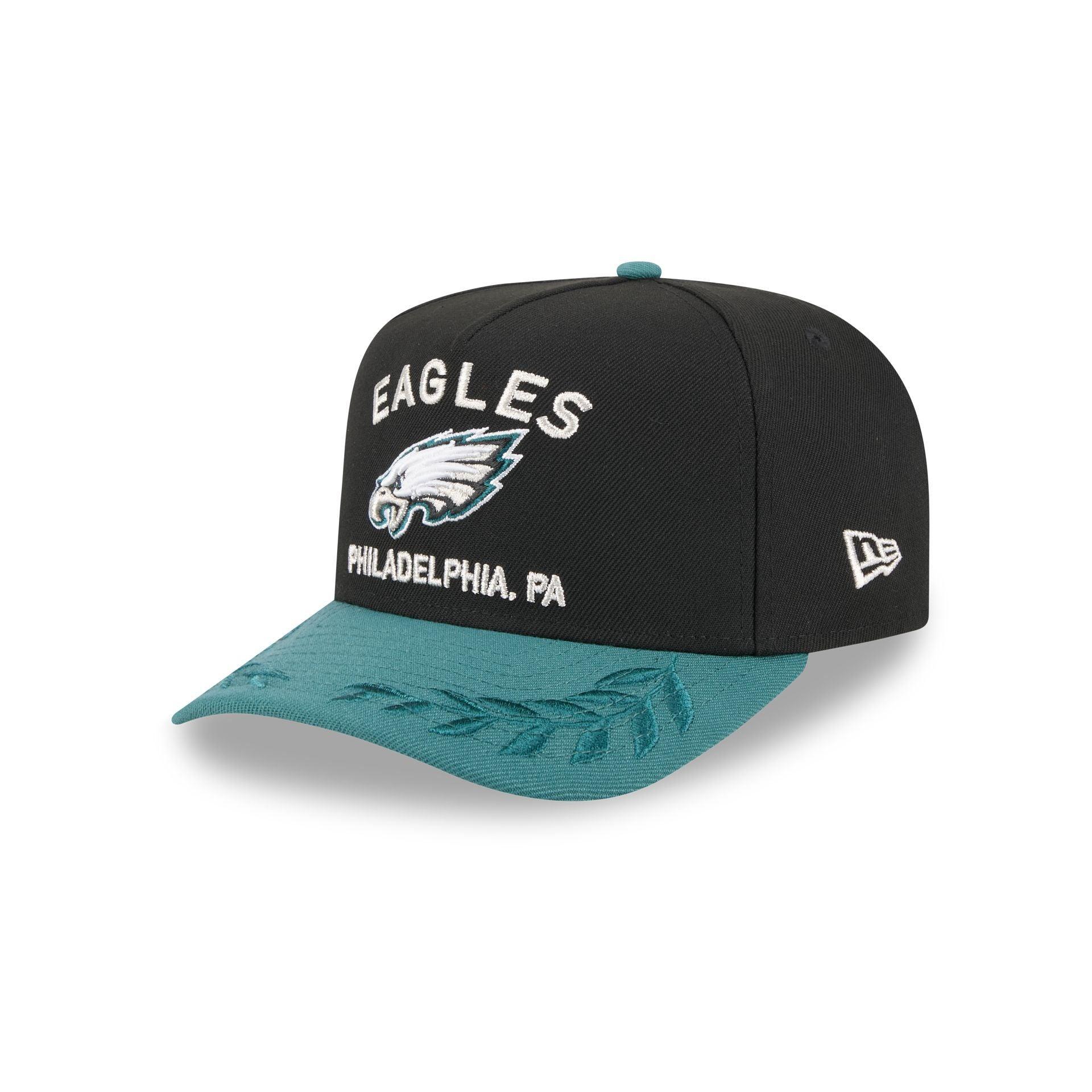 Philadelphia Eagles 2025 Draft 9FIFTY A-Frame Snapback Hat Male Product Image