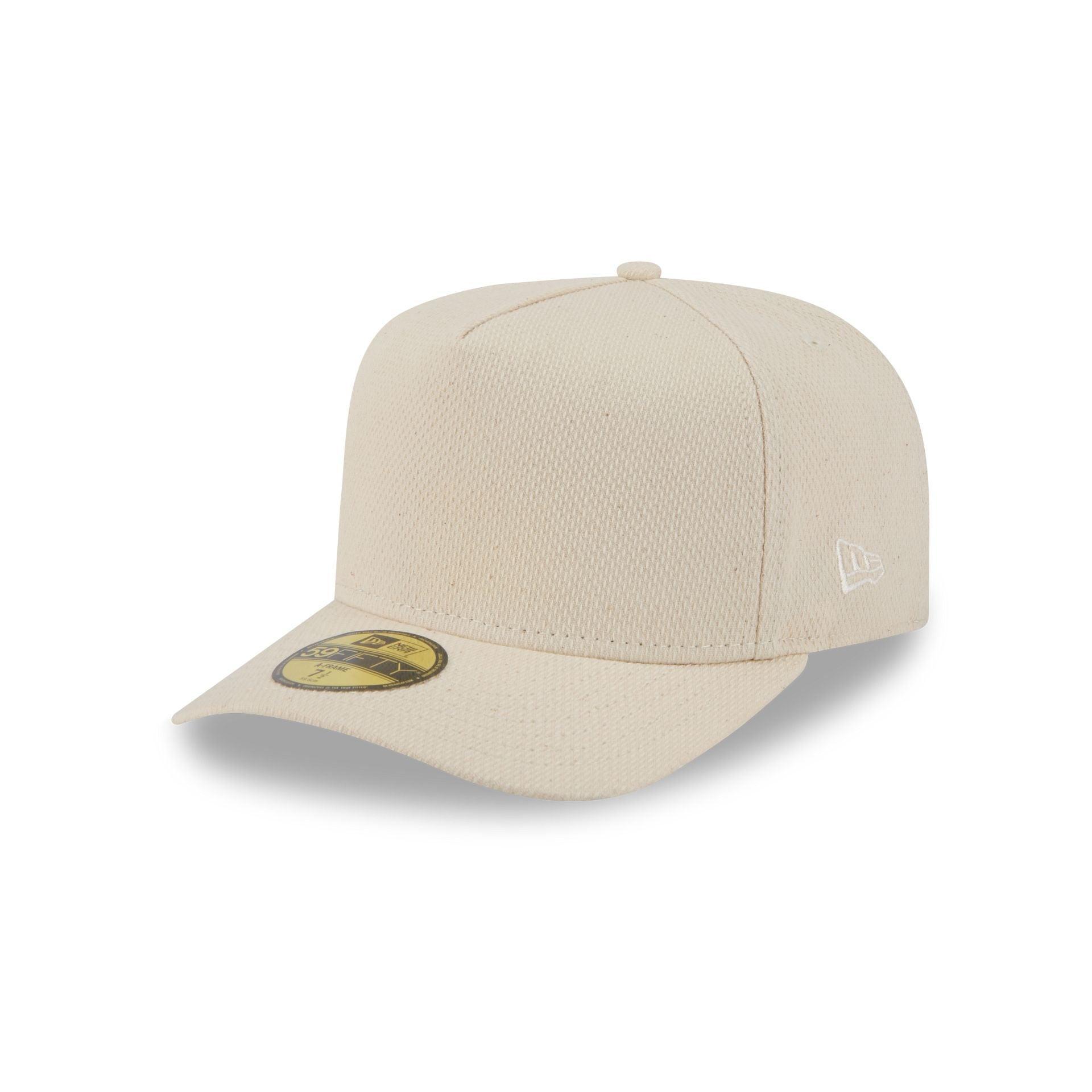 New Era Cap Chrome White 59FIFTY A-Frame Fitted Hat Male Product Image