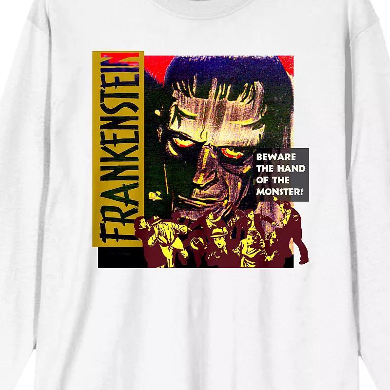 Men's Universal Monsters Frankenstein Graphic Tee, Size: Small, White Product Image