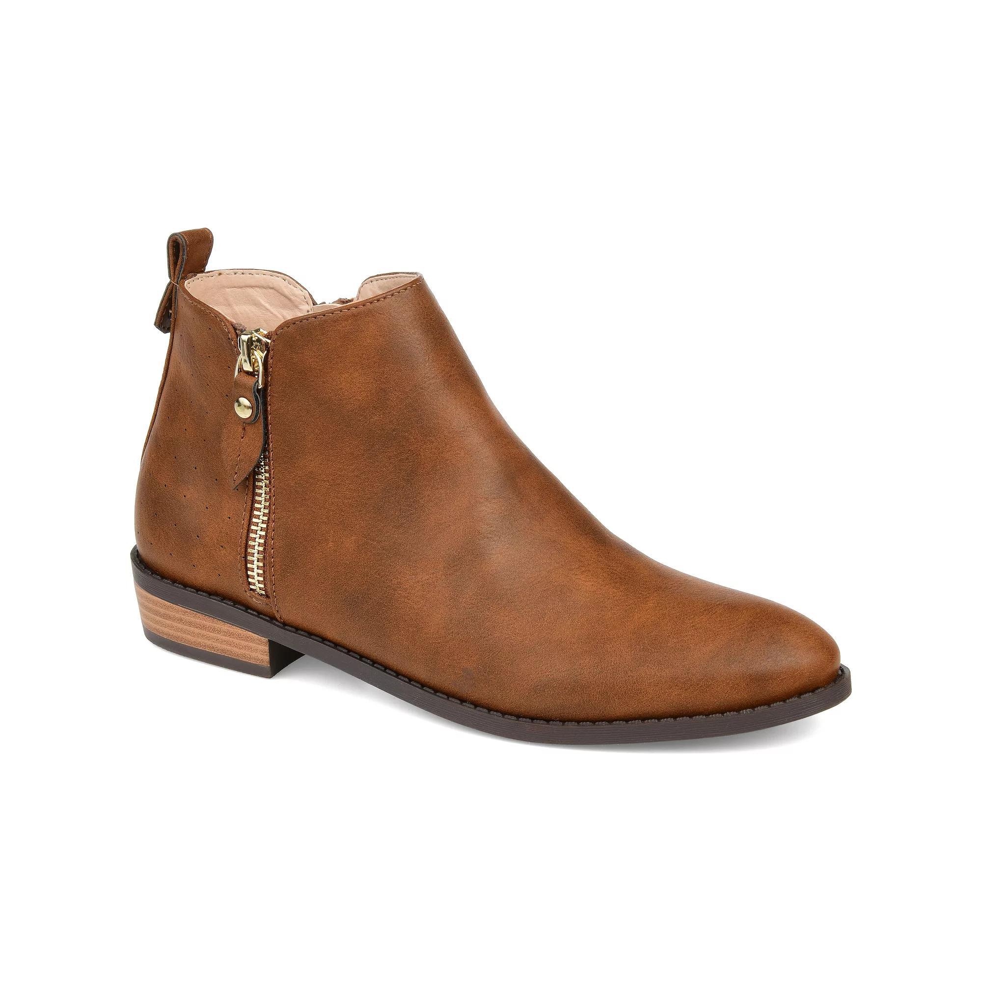 Journee Ellis Womens Ankle Boots Green Product Image