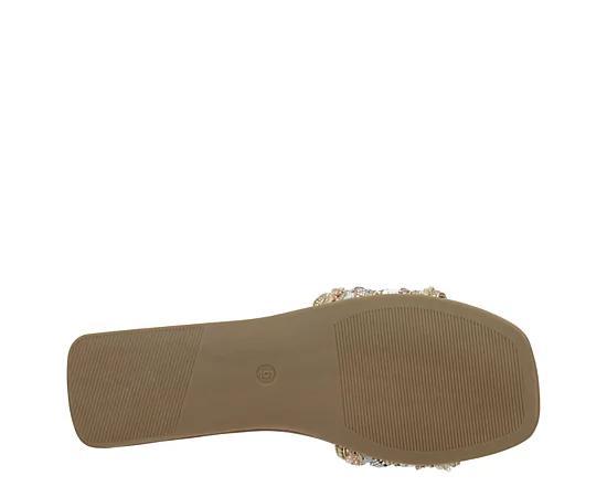 madden girl Thread Women's Slide Sandals, Size: 8, Blush Product Image