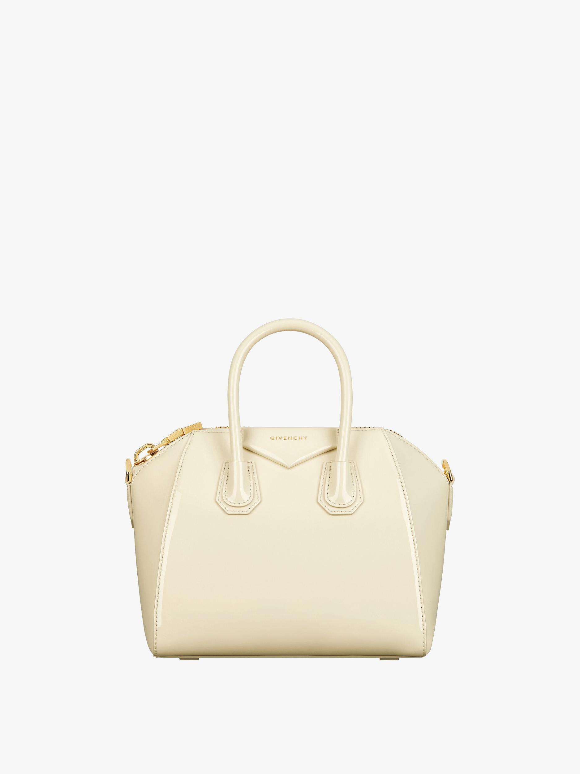 Mini Antigona bag in patent leather Product Image