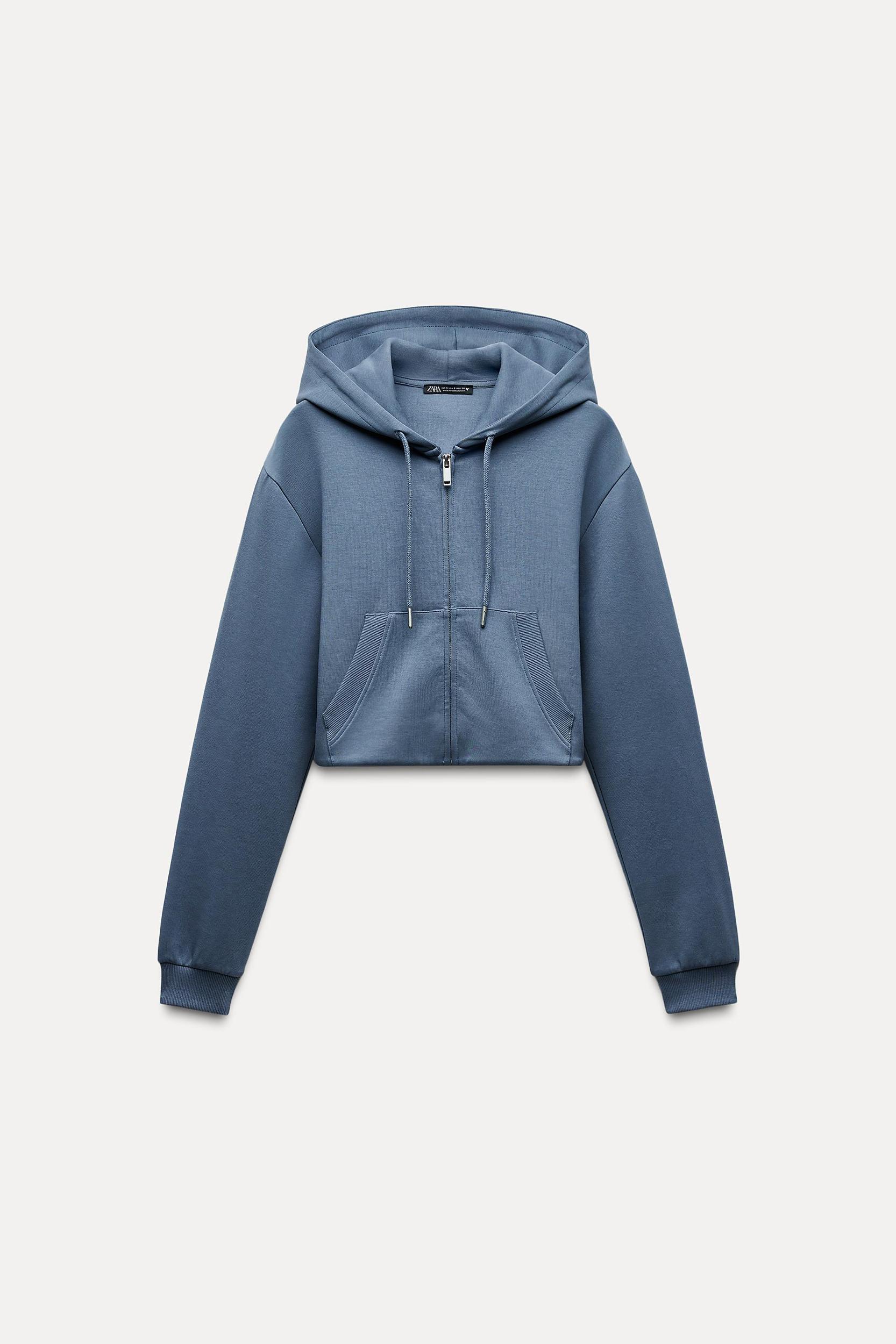 CROPPED INTERLOCK SWEATSHIRT Product Image