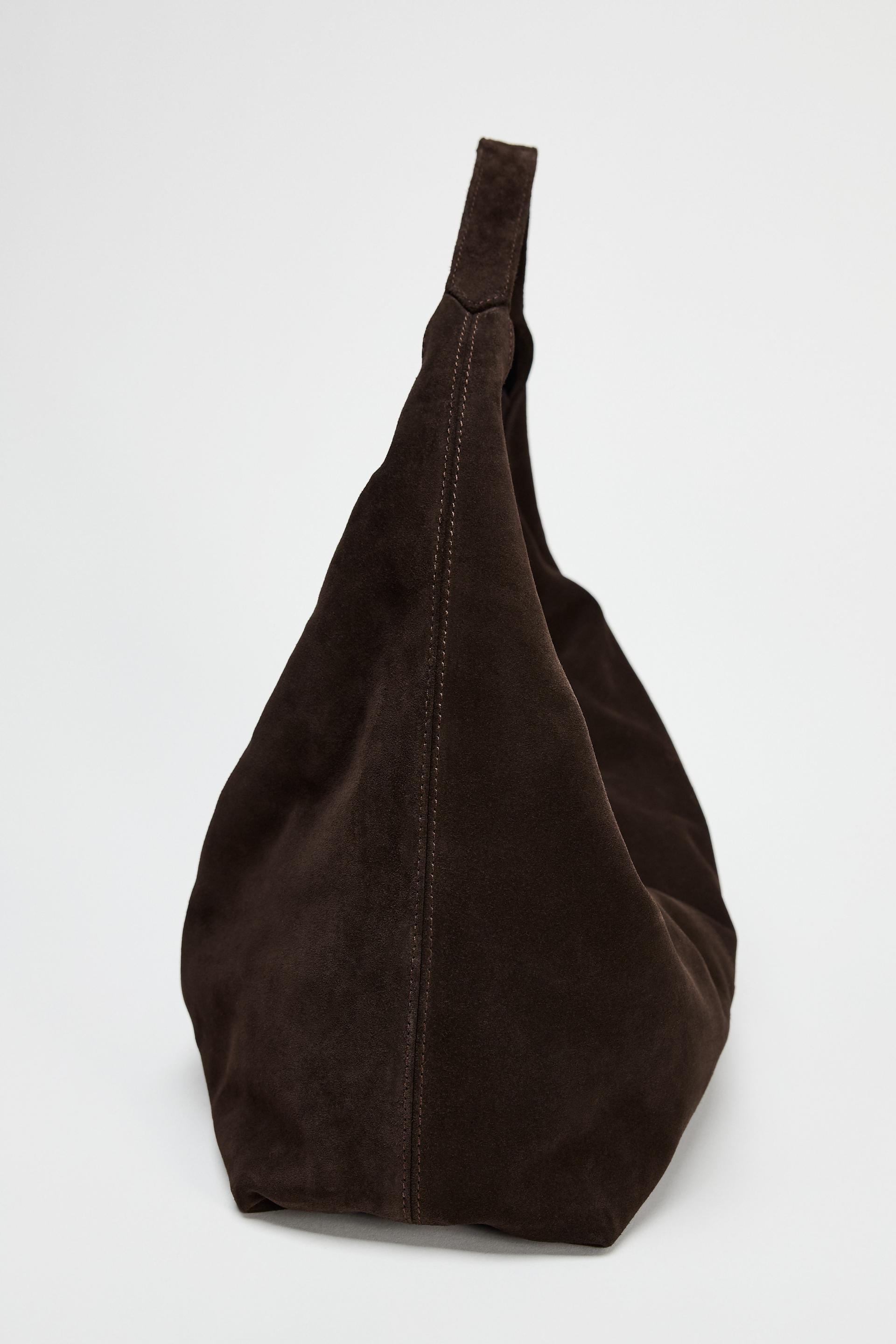SUEDE SHOULDER BAG Product Image