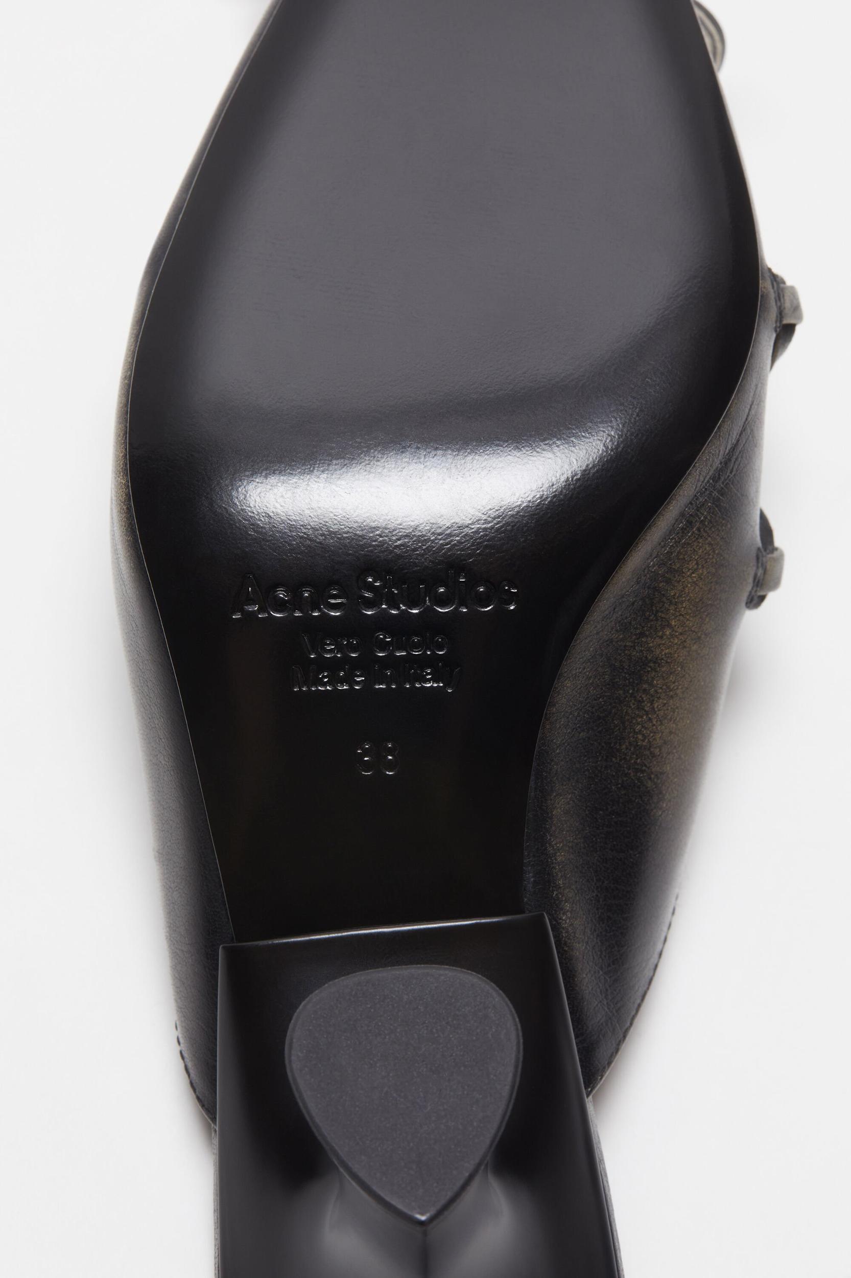 Lace-up heel mule Product Image