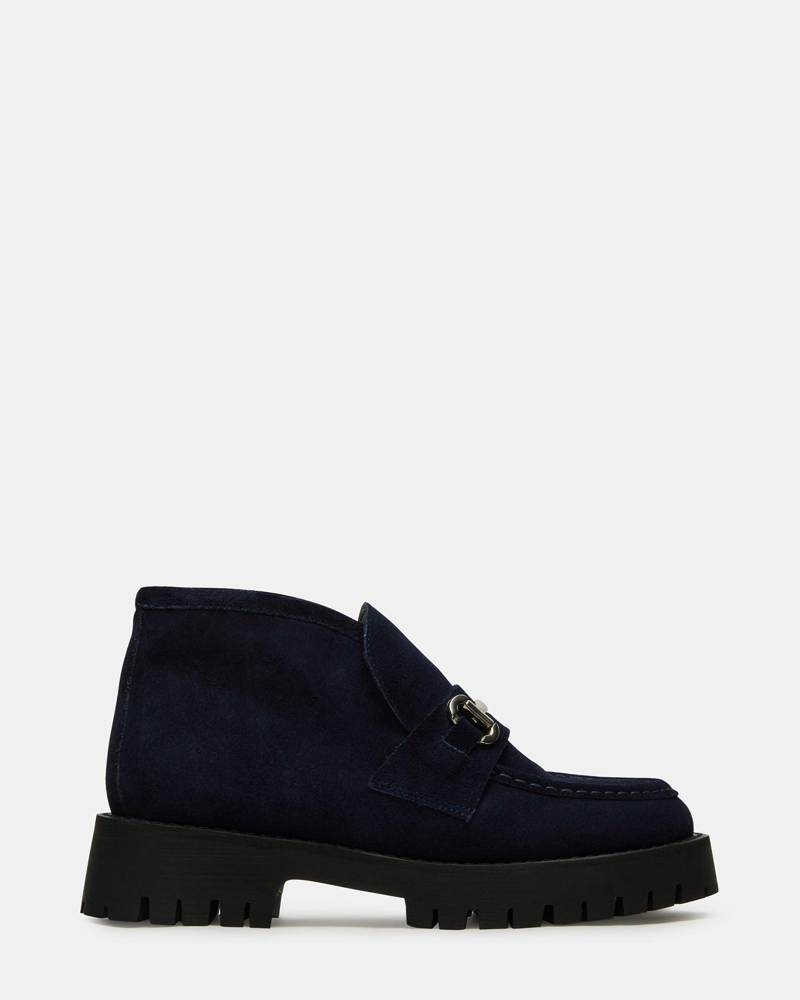 LEON NAVY SUEDE Female Product Image
