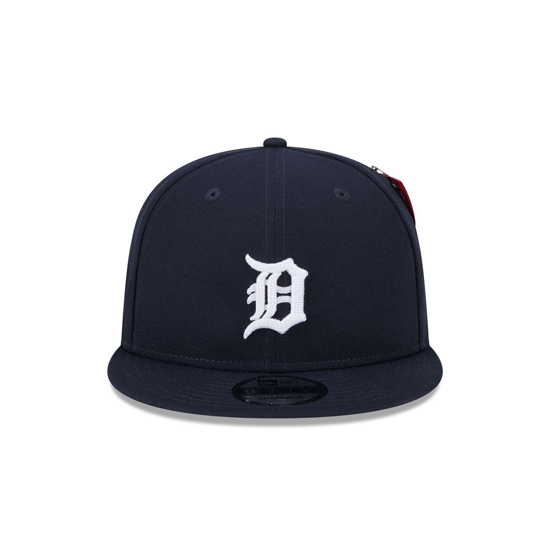 Alpha Industries x Detroit Tigers Navy 9FIFTY Snapback Hat Male Product Image
