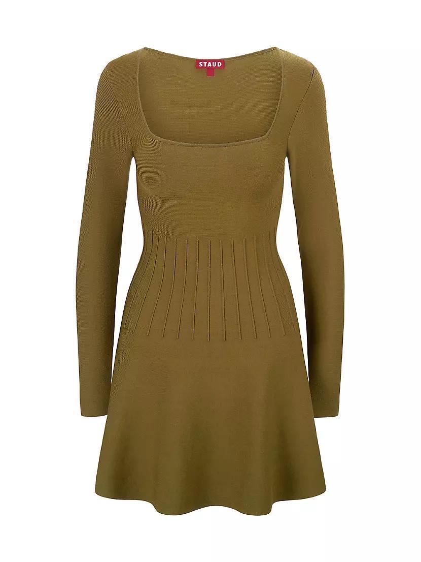 Womens Deora Knit Fit & Flare Long-Sleeve Minidress Product Image