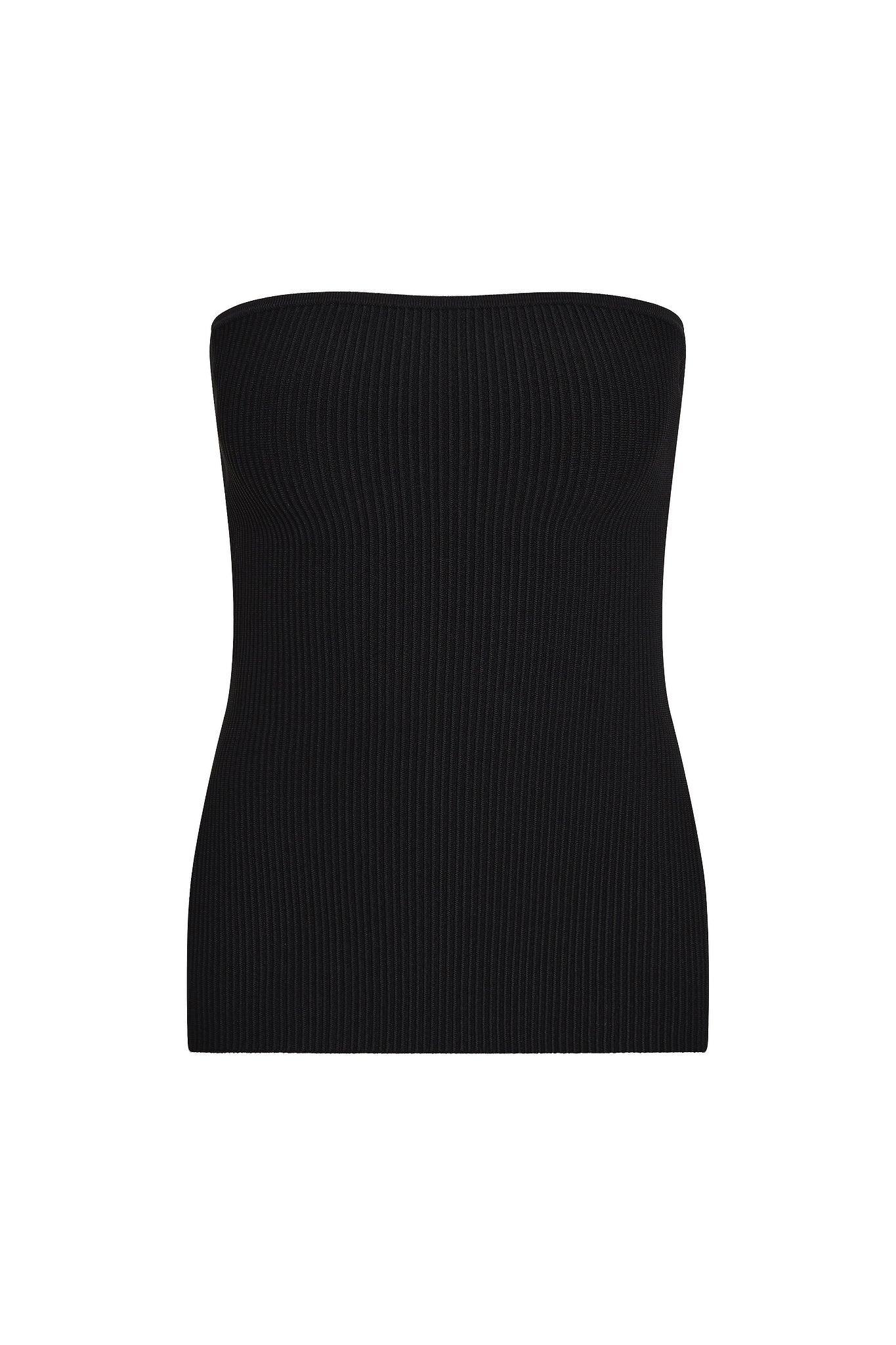 Deia Strapless Knit Top Product Image