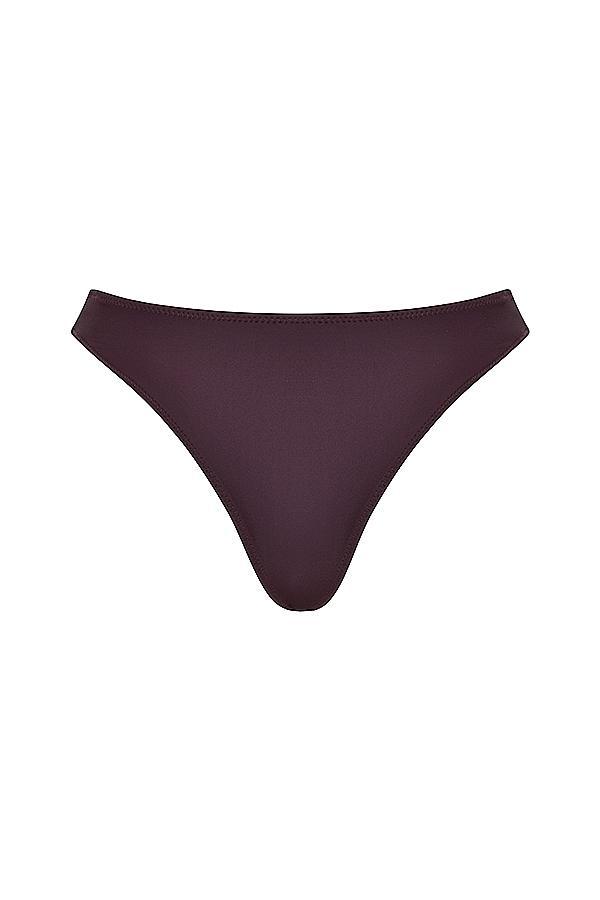 Capri Cacao High Leg Bikini Bottom Product Image