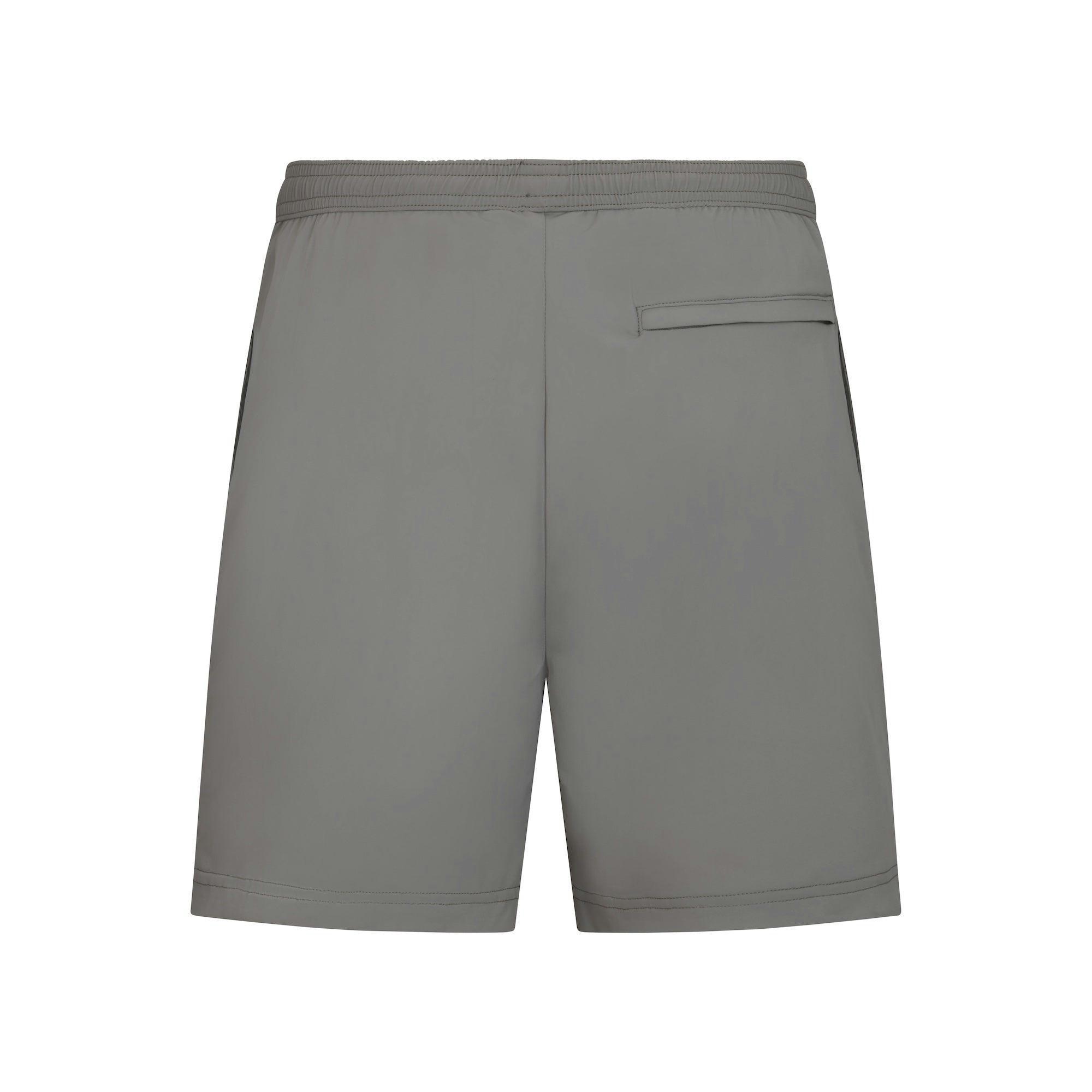 SKIMS FOR TEAM USA MENS SWIM OLYMPIC TRUNK | GREY Product Image