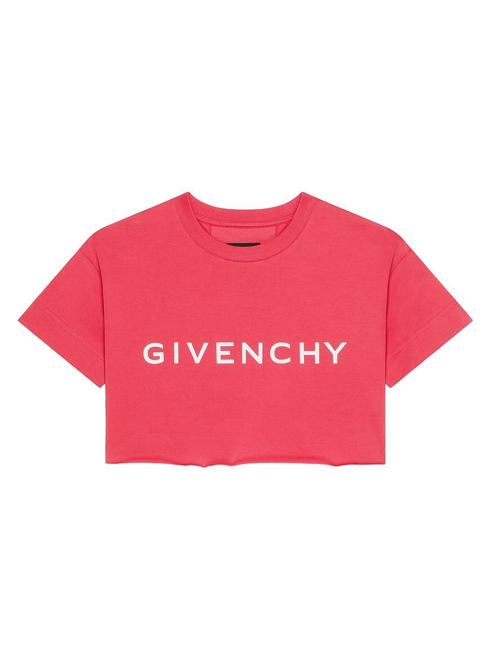 Womens Archetype Cropped T-Shirt in Cotton Product Image