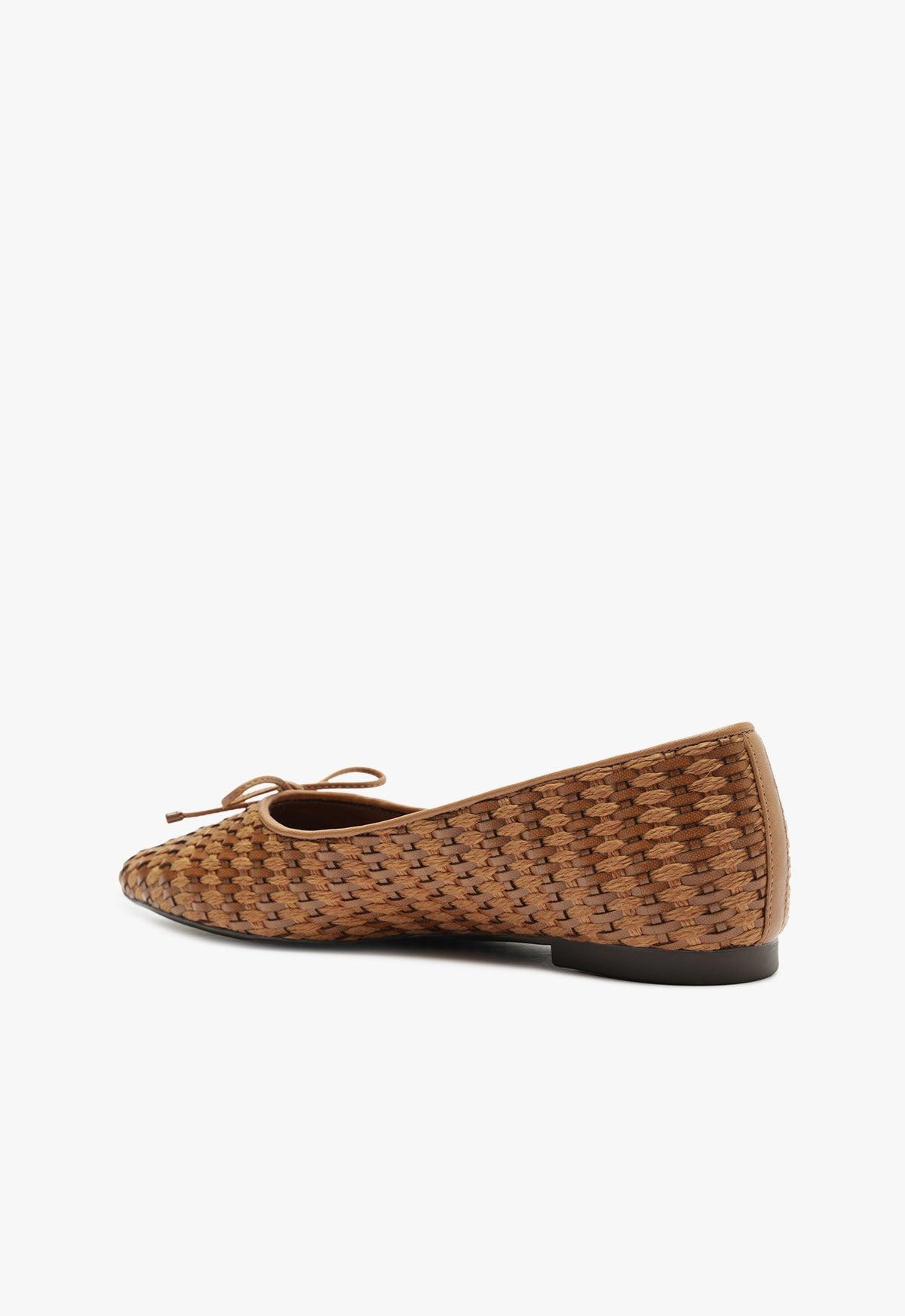 Arissa Straw Ballet Flat Product Image