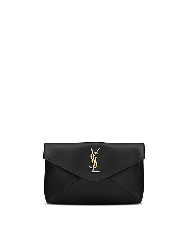 Saint Laurent Cassandre Small Envelope Pouch in Lambskin Product Image