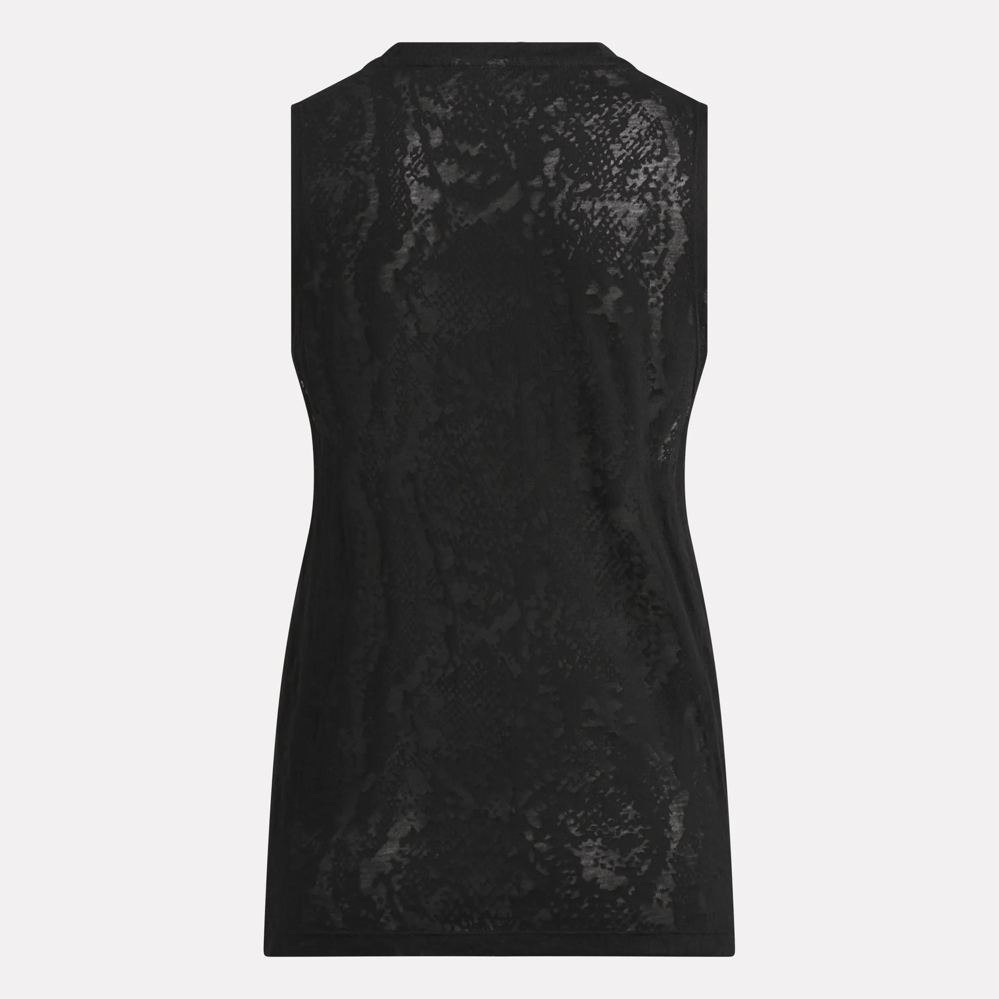 Women's Burnout Muscle Tank Top Female Product Image