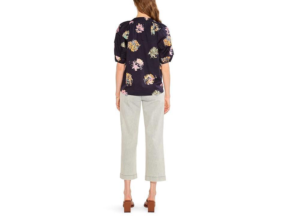 Womens Bright Spot Ruffled Petite Blouse Product Image
