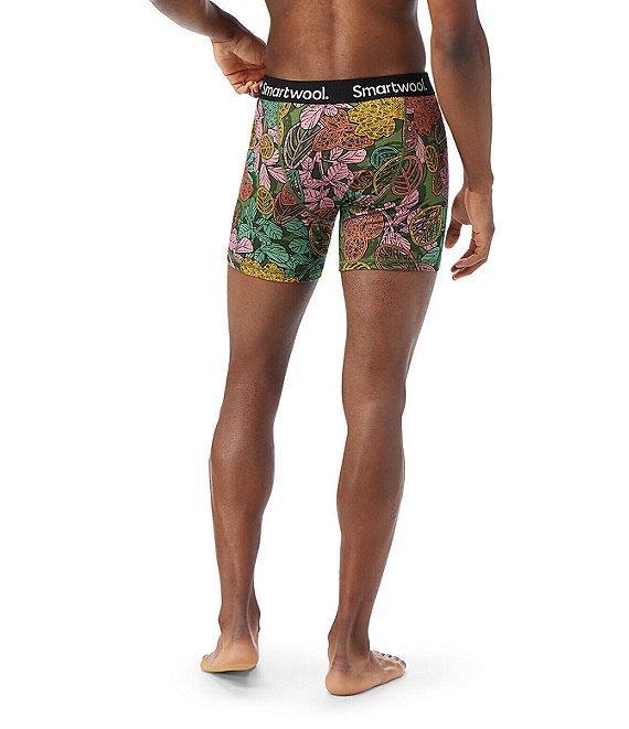 SmartWool Merino 4.75#double; Tropical Floral Print Boxer Brief Product Image