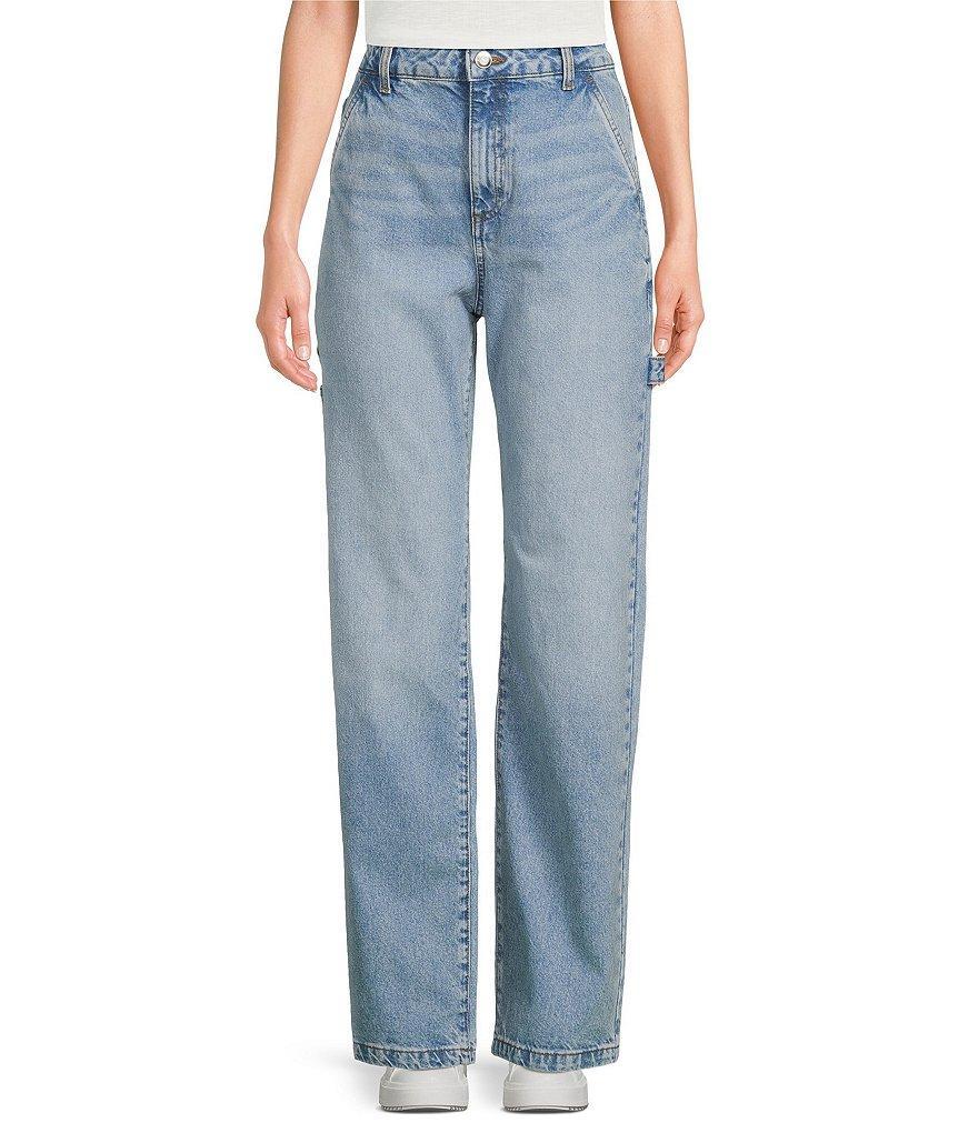 Chelsea & Violet Olivia Denim High Rise 5 Pocket Carpenter Jean Product Image