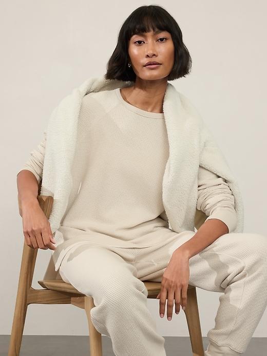 Coaster Luxe Recover Waffle Sweatshirt Product Image