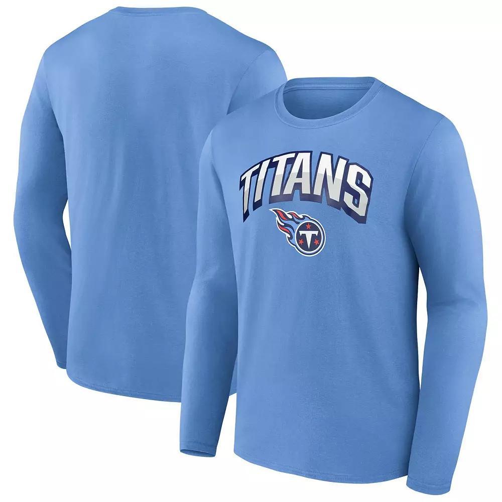 Men's Fanatics  Light Blue Tennessee Titans Long Sleeve T-Shirt, Size: 2XL Product Image