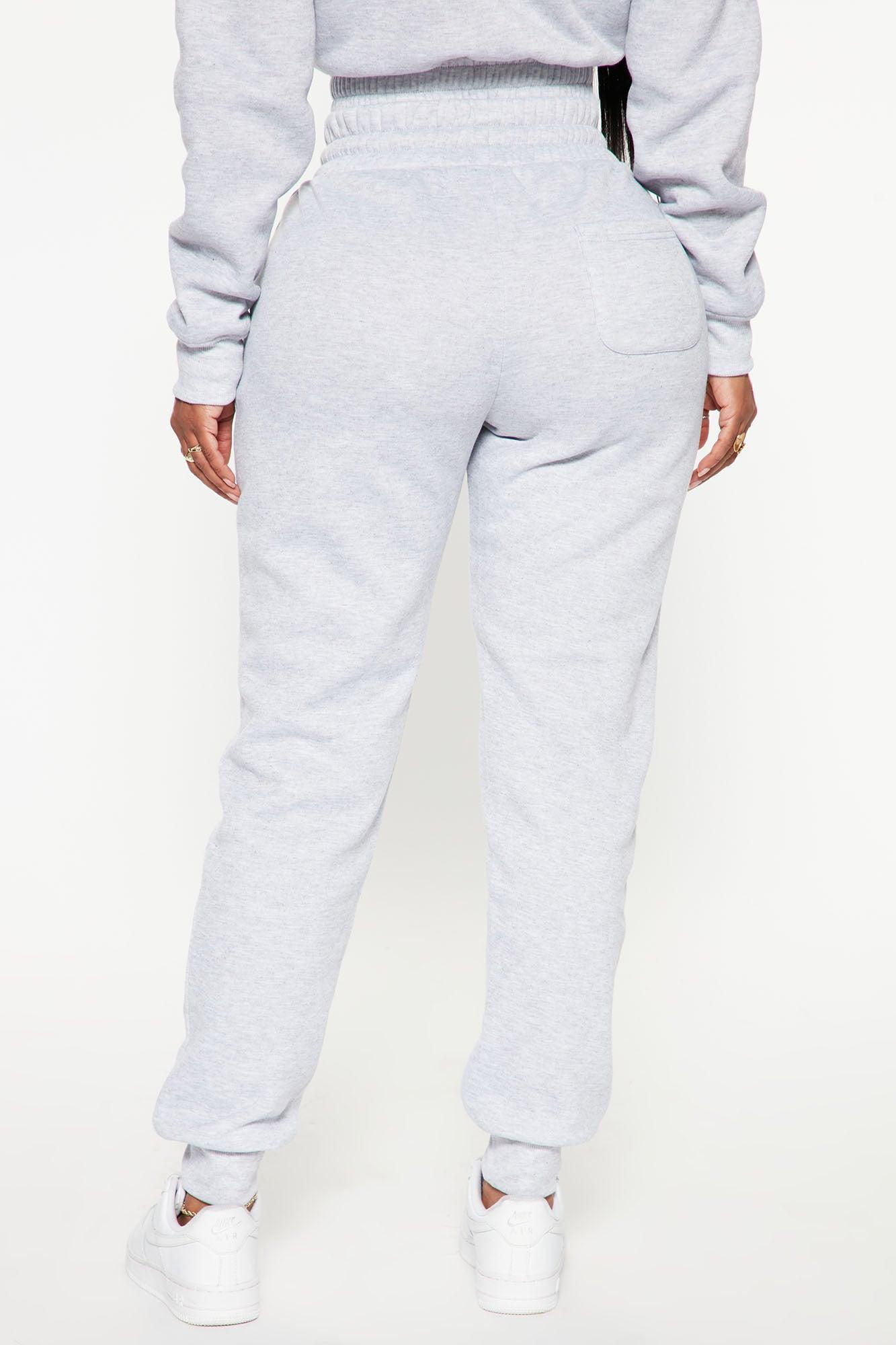Lakers Set Up Jogger - Heather Grey Female Product Image