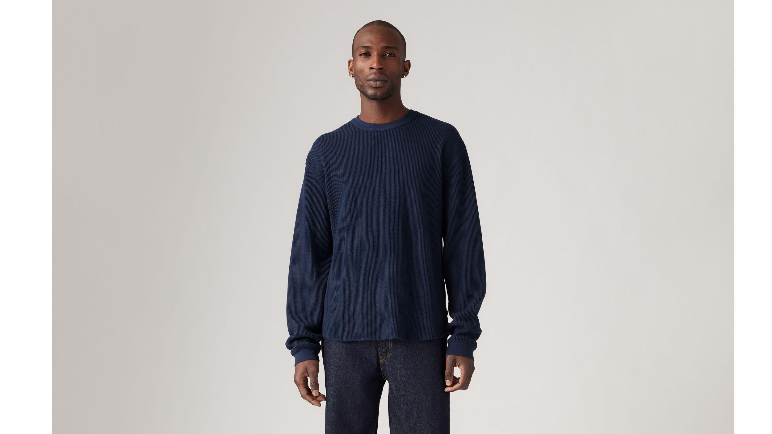 Long Sleeve Relaxed Thermal T-Shirt Product Image