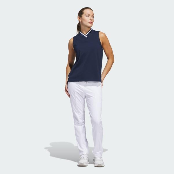 Go-To Sleeveless Polo Shirt Product Image