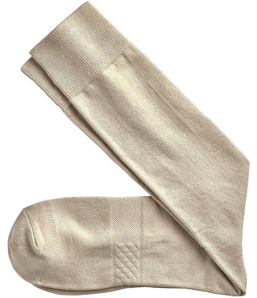 Johnston & Murphy Men's Solid Dress Crew Socks Product Image