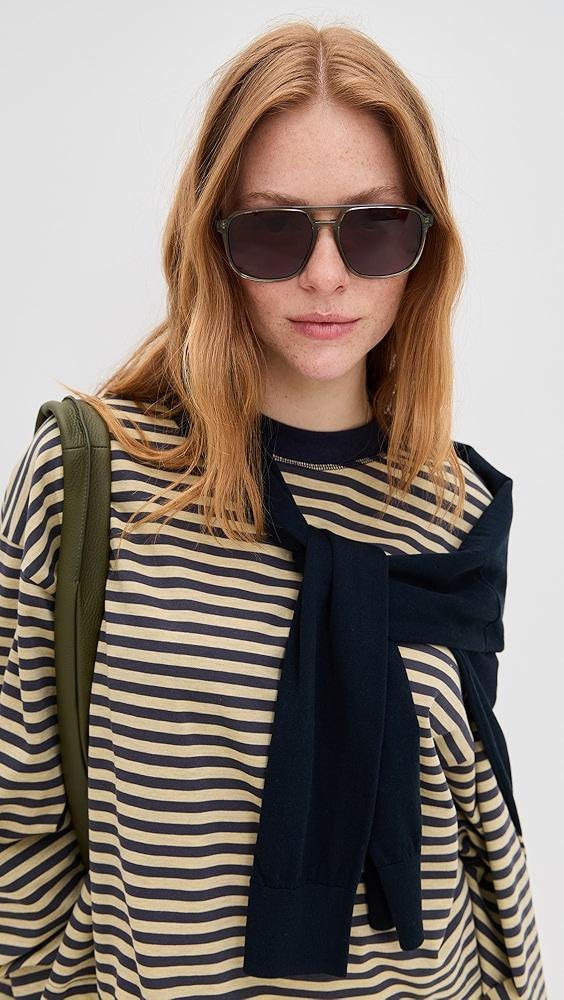 Quay On The Fly Large Sunglasses | Shopbop Product Image