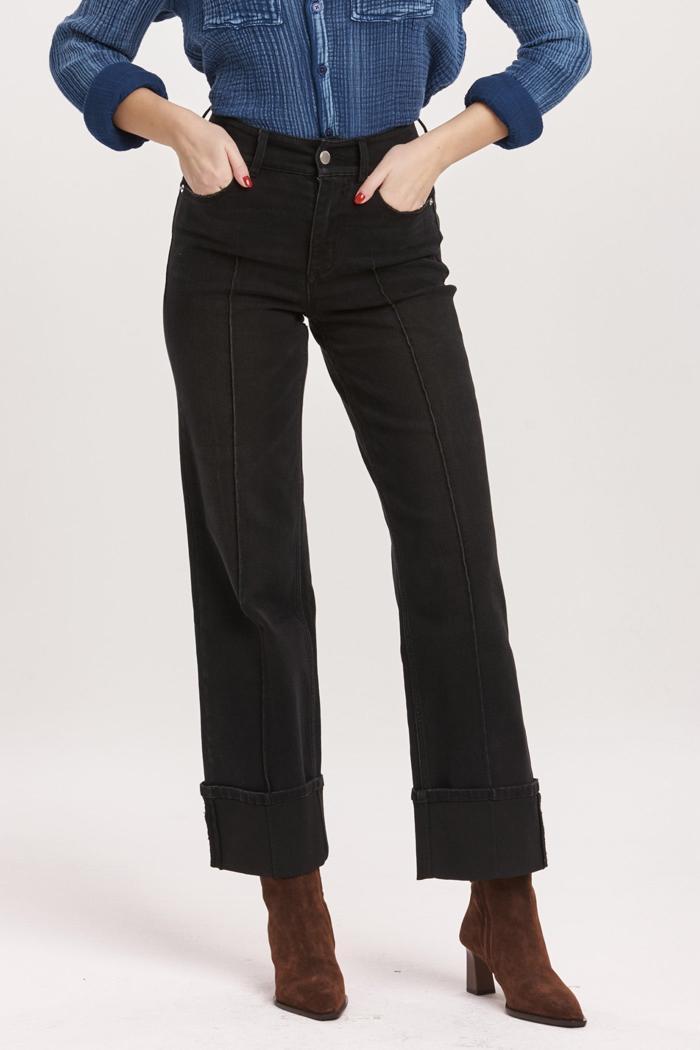 Holly Super High Rise Cuffed Jean Product Image