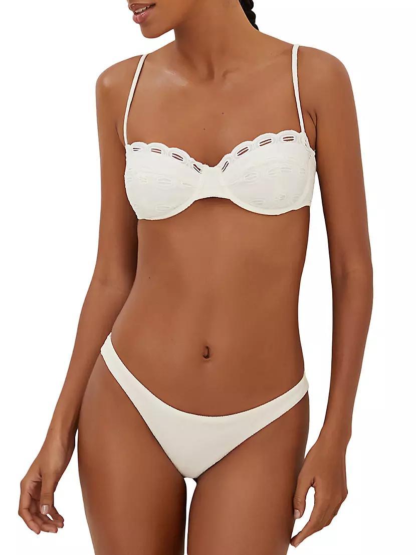 Sea Wanderer Naya Nissi Eyelet Bikini Top Product Image