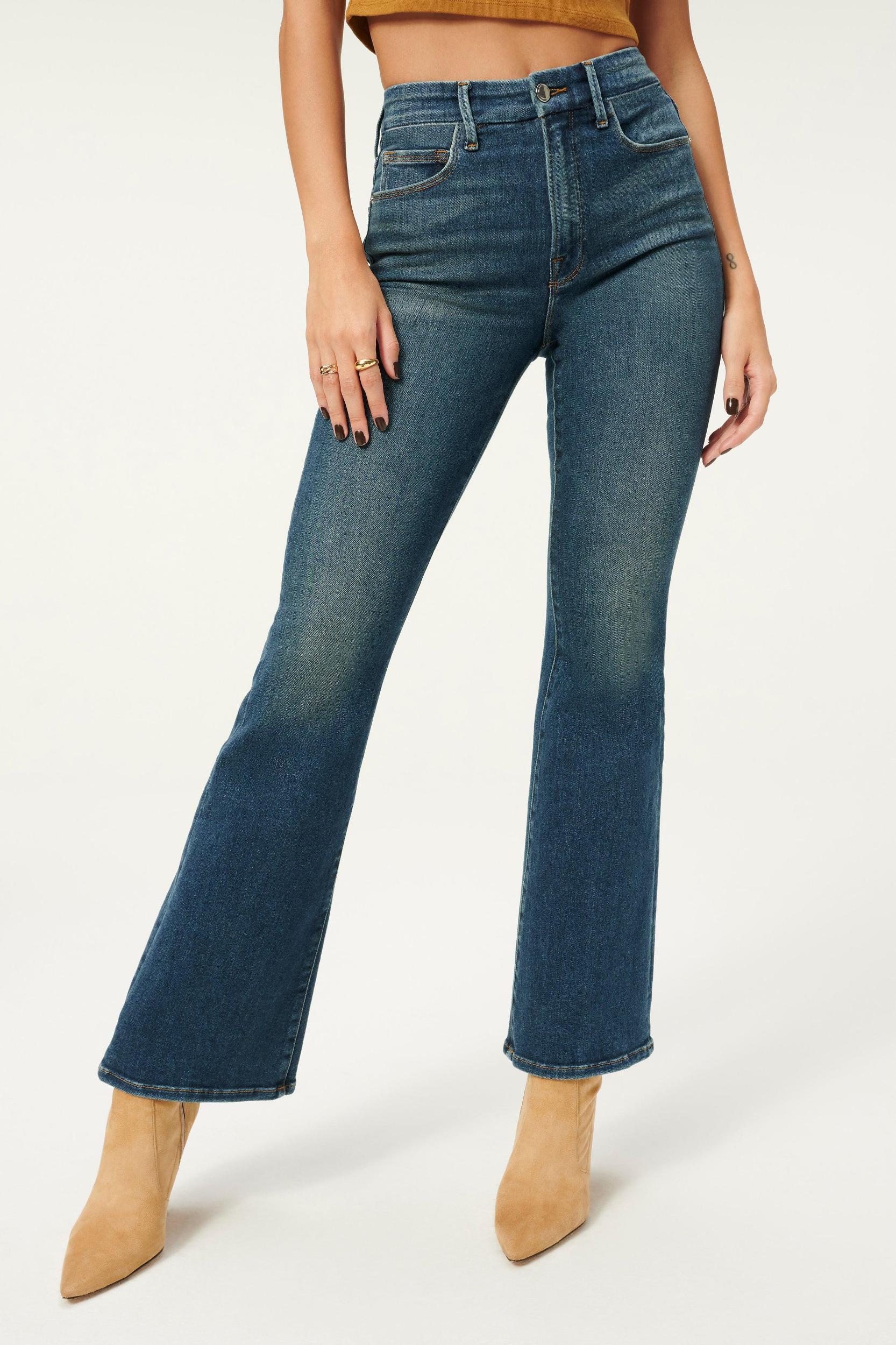GOOD CLASSIC SLIM BOOTCUT JEANS | BLUE811 Product Image