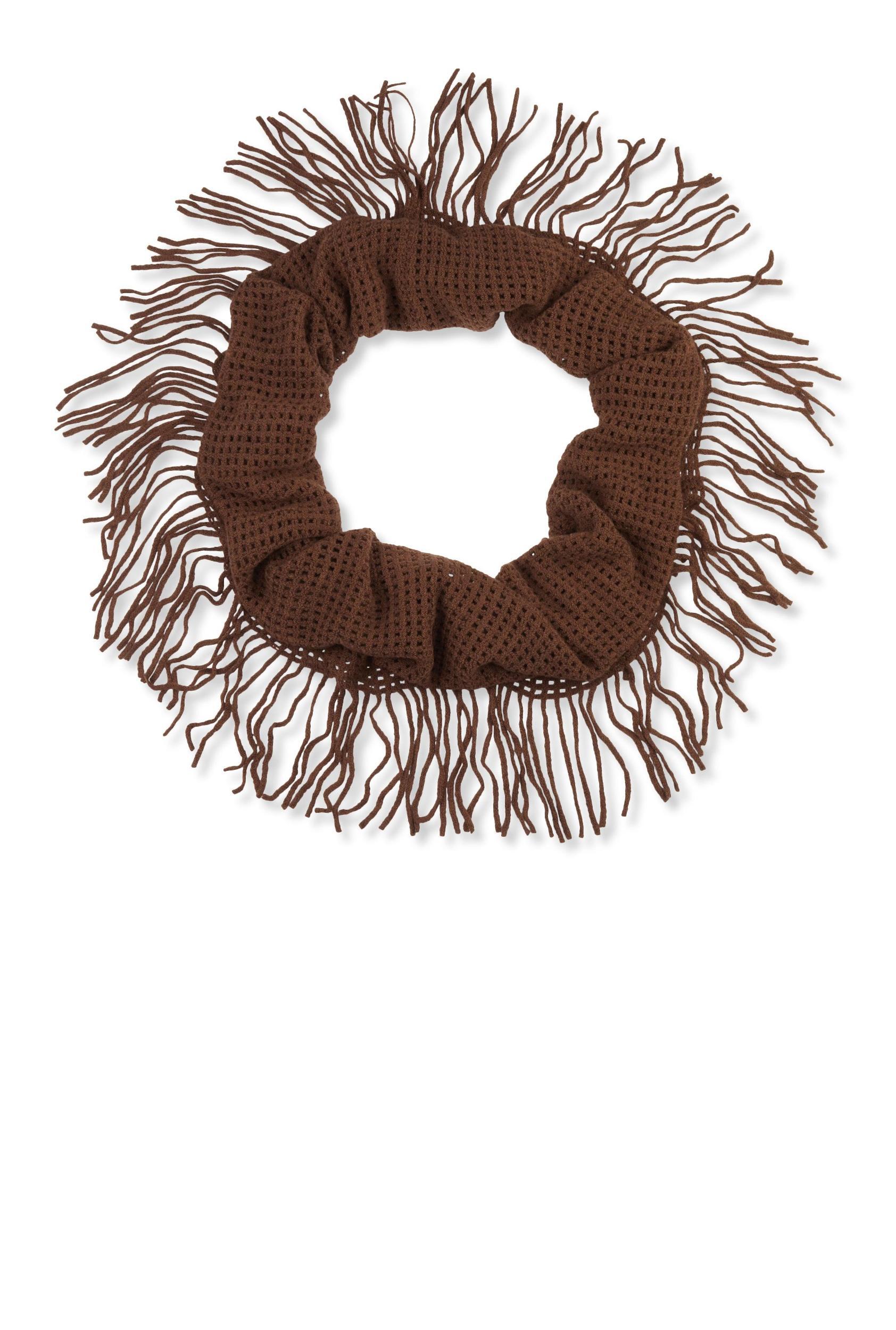 Fringe Infinity Scarf Female Product Image