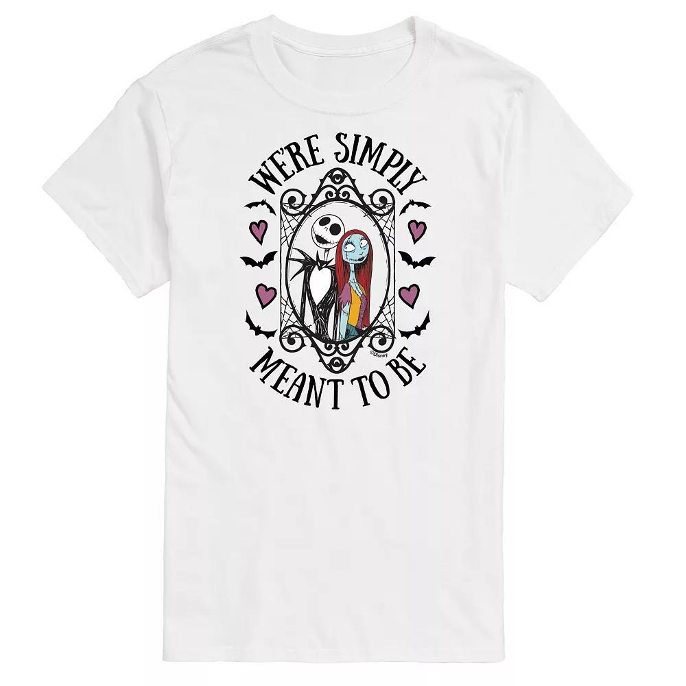 Disneys The Nightmare Before Christmas Mens Meant To Be Graphic Tee Product Image