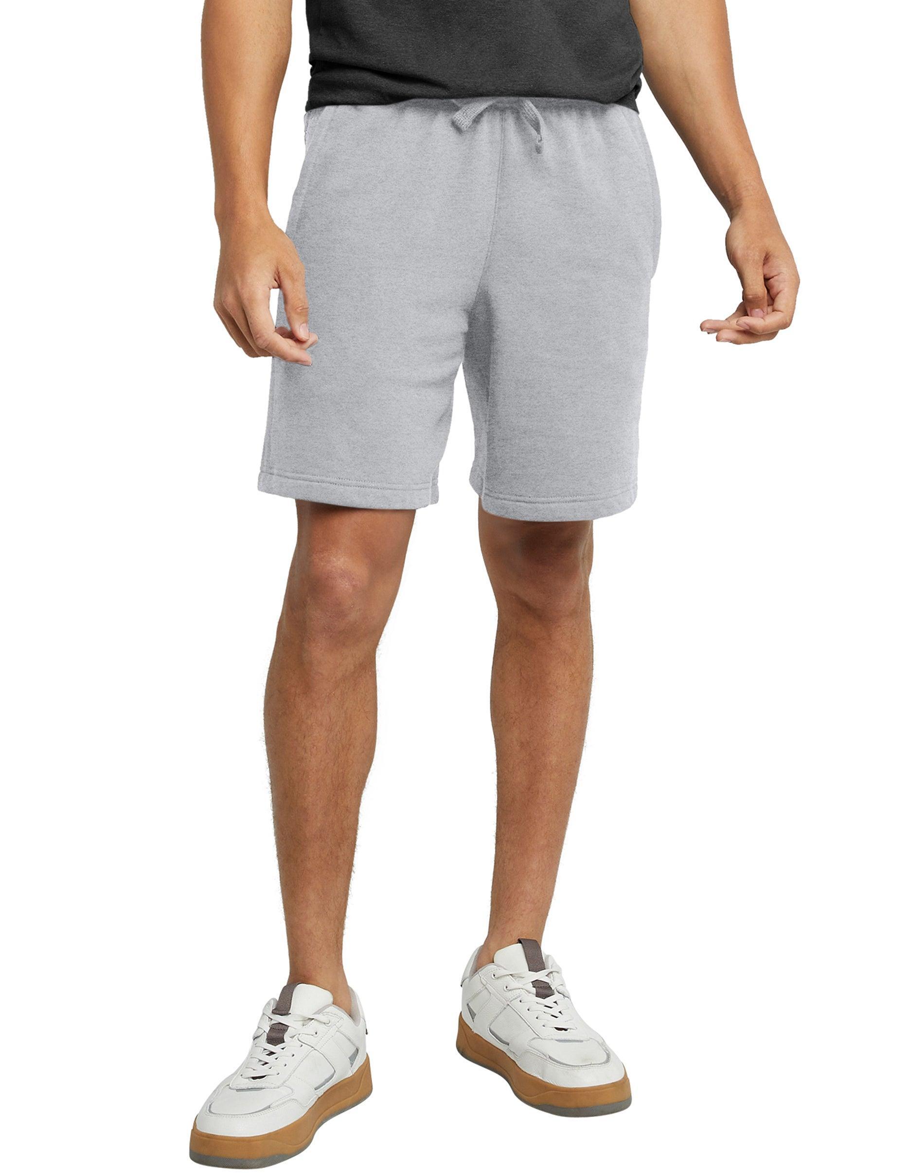 Hanes Originals Mens Fleece Sweat Shorts, 8 Deep Forte Blue Heather 2XL Product Image