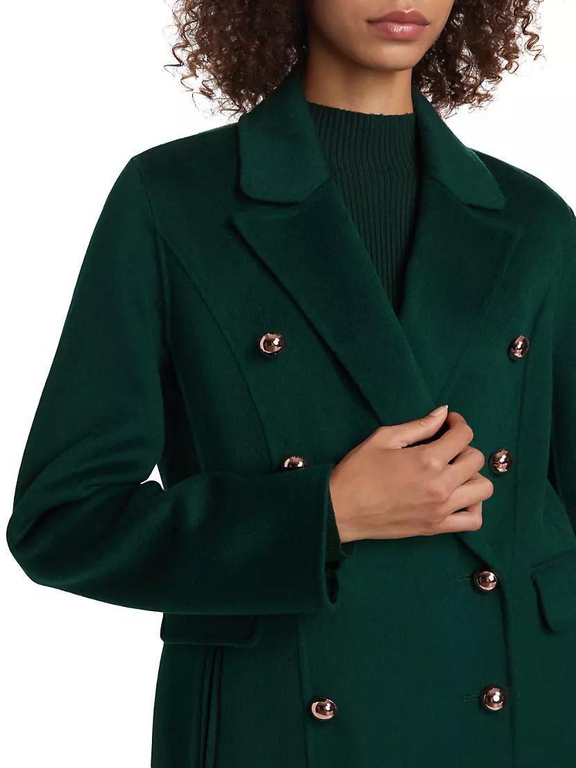 Mari Wool Double-Breasted Coat Product Image