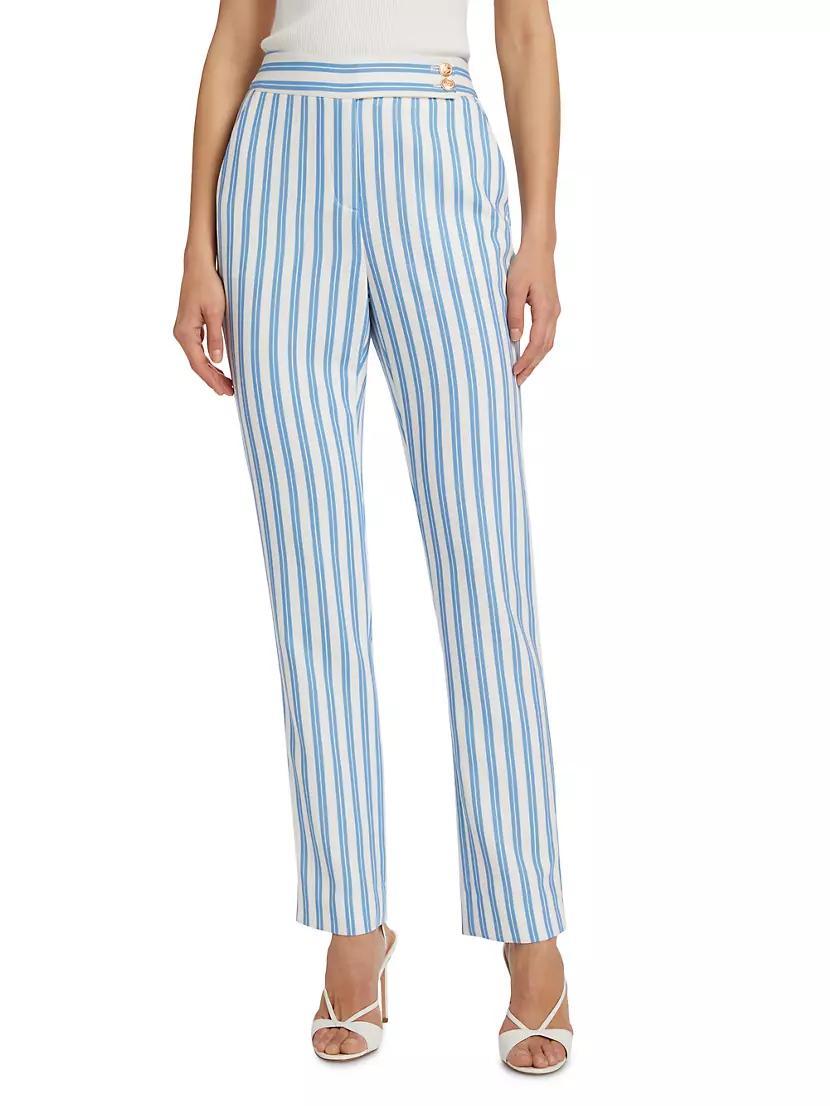 Eden Cigarette Striped Pants Product Image