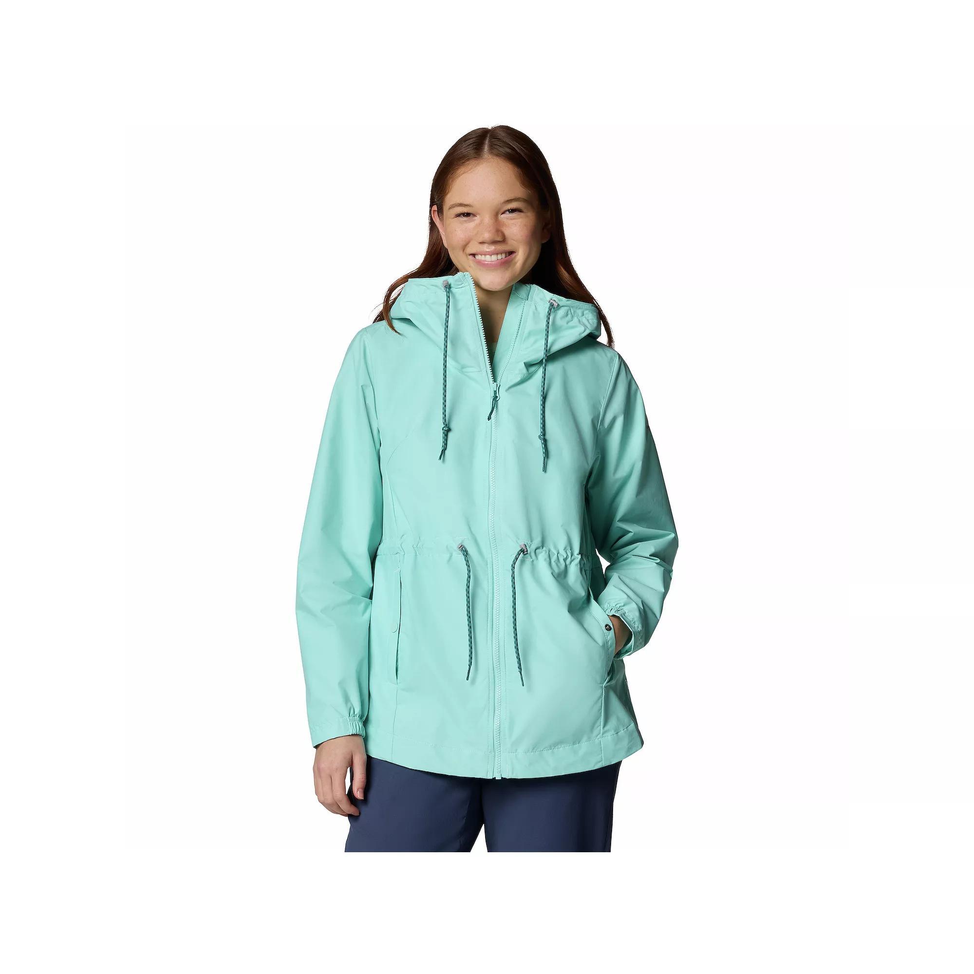 Women's Columbia Lillian Ridge II Rain Jacket, Size: Small, Spray Product Image