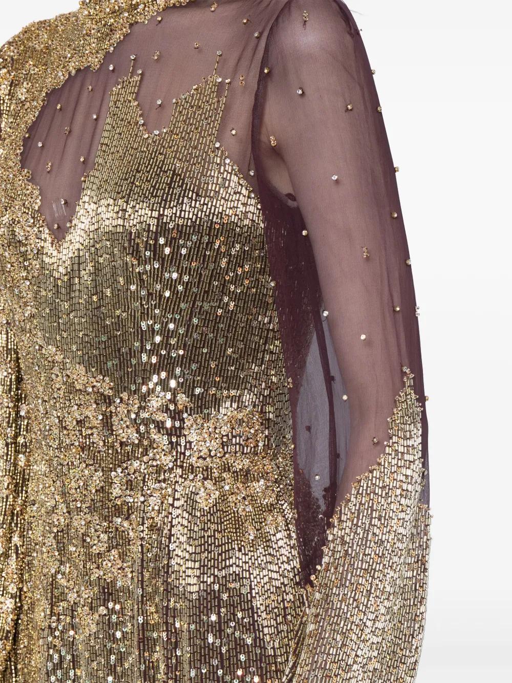 Starman sequin embellished gown Product Image
